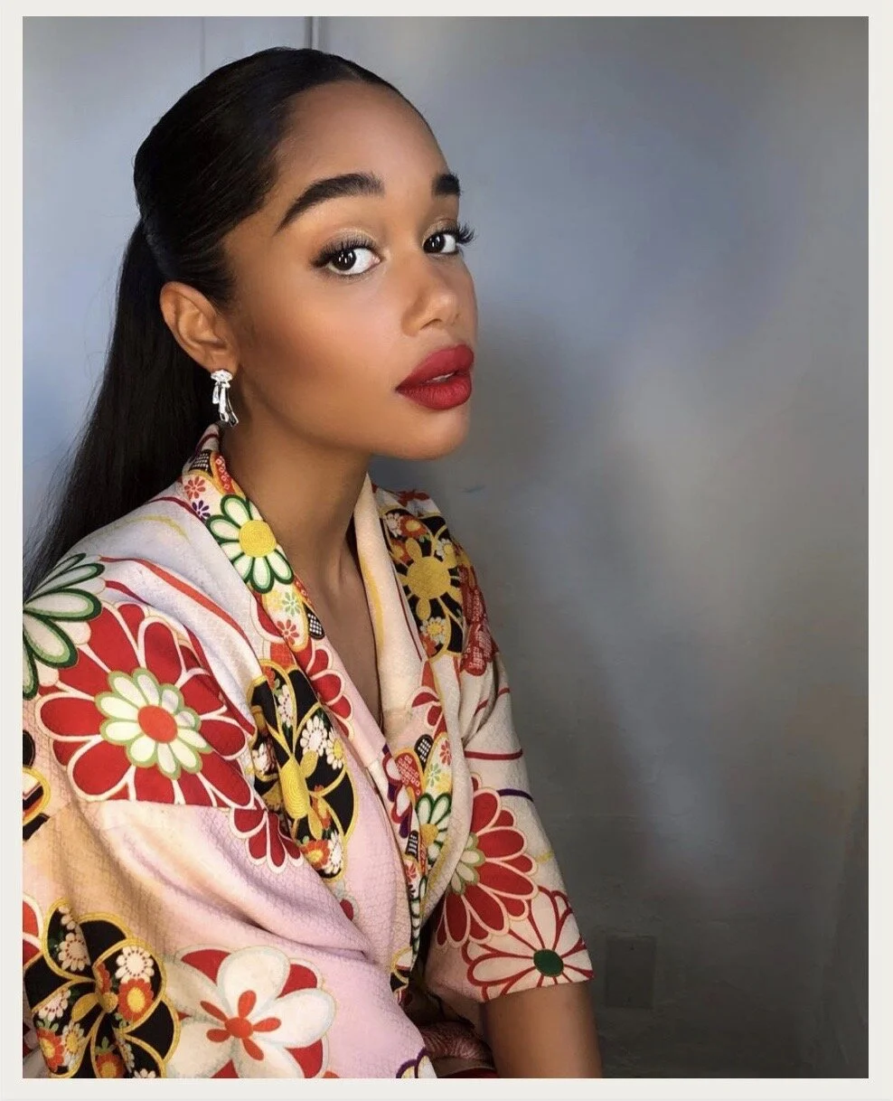 Laura Harrier - Golden Globes 2019
