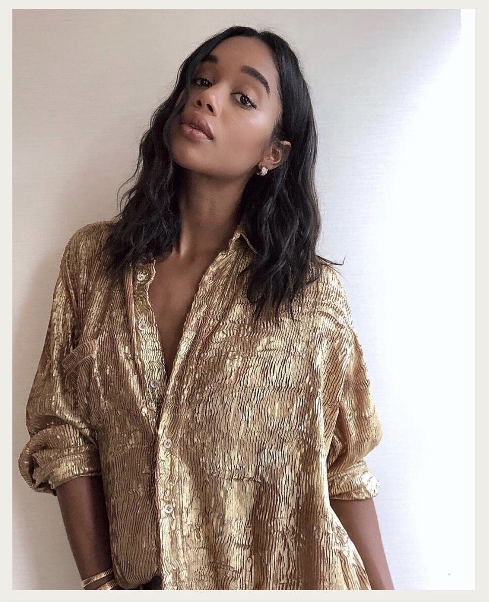 Laura Harrier - "Blackkklansman" Press 2018