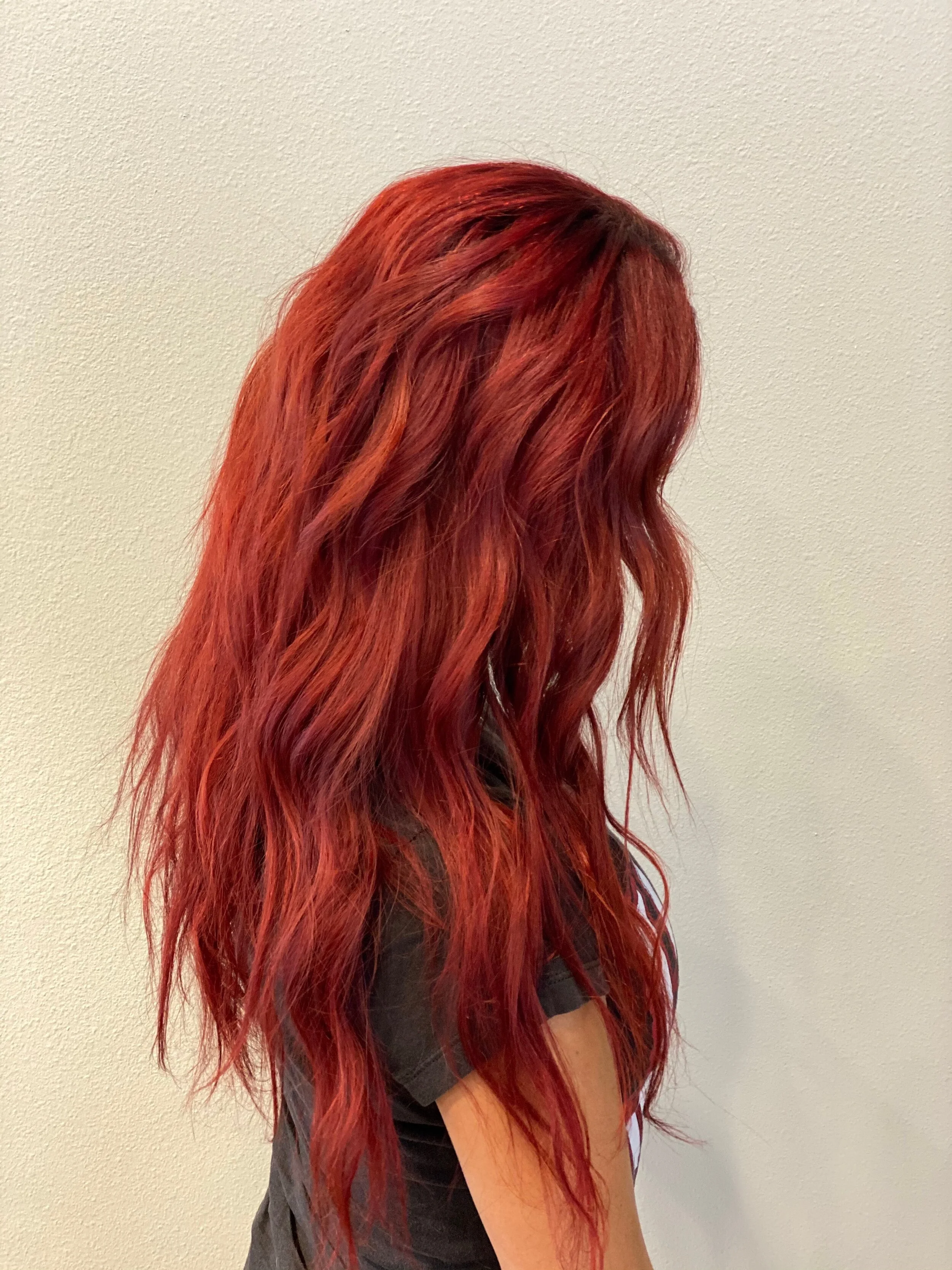Fashion Red hair color