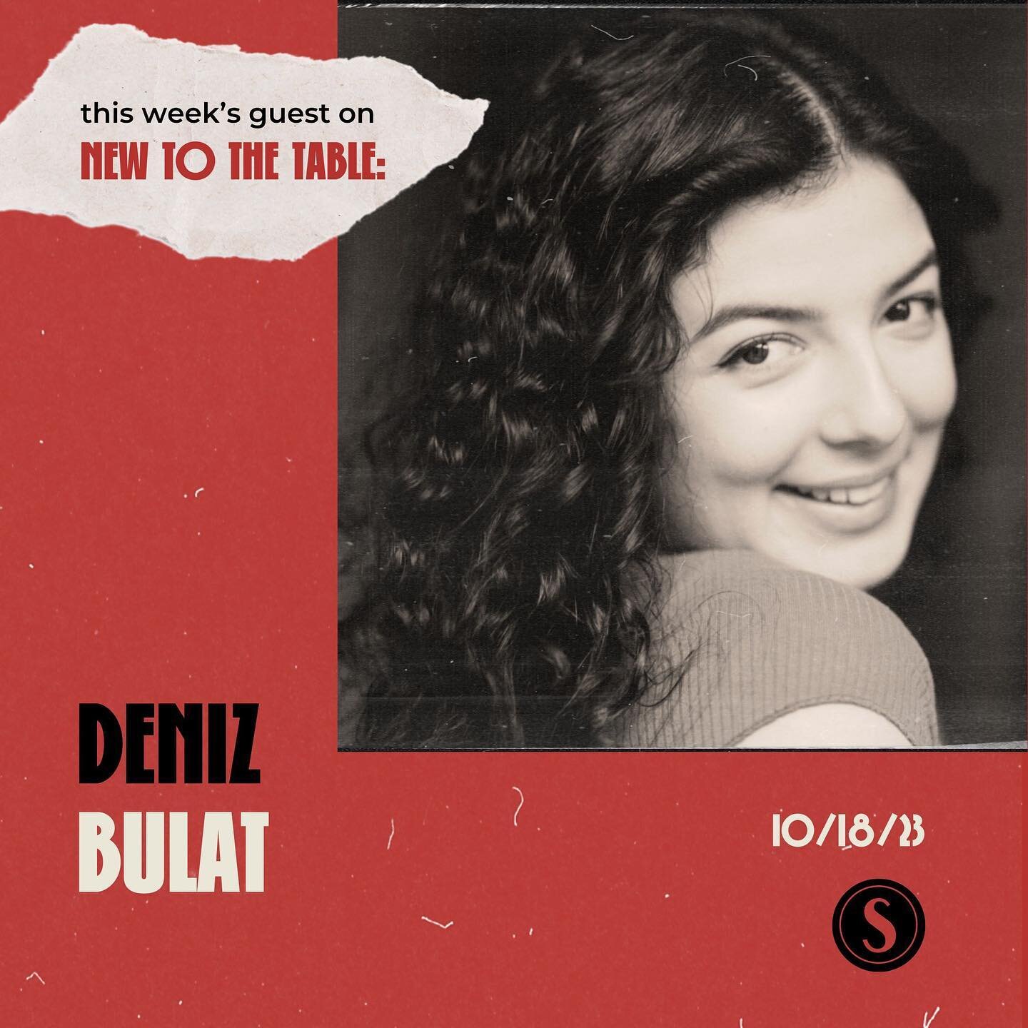 we&rsquo;ve got DENIZ BULAT on New To The Table 🎙️✨

Deniz Bulat is a multi-hyphenate creative who primarily identifies as an actor and has worked in too many production roles to count on one hand. The queen of never waiting for permission &amp; get