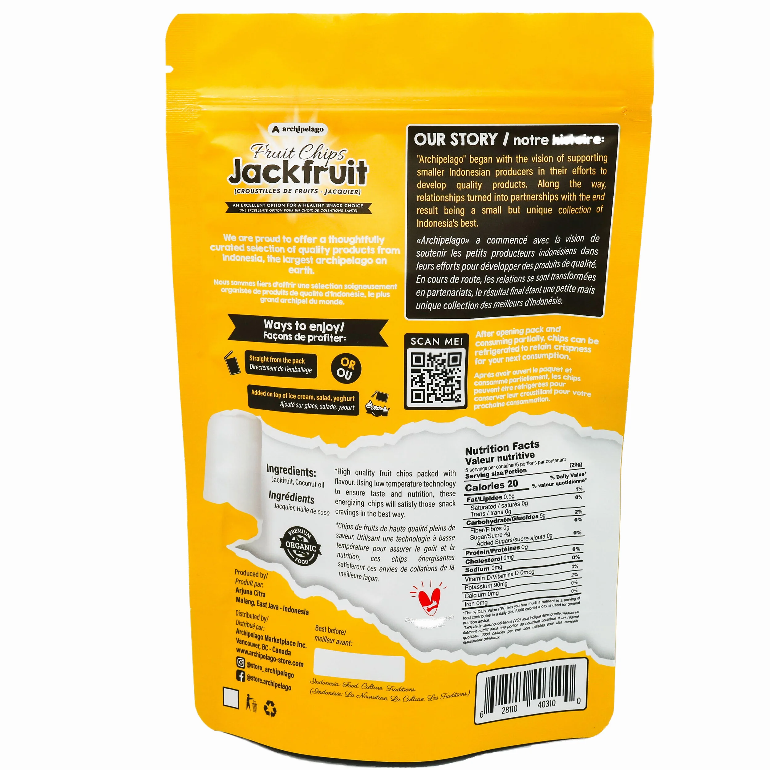 Jackfruit Chips — archipelago