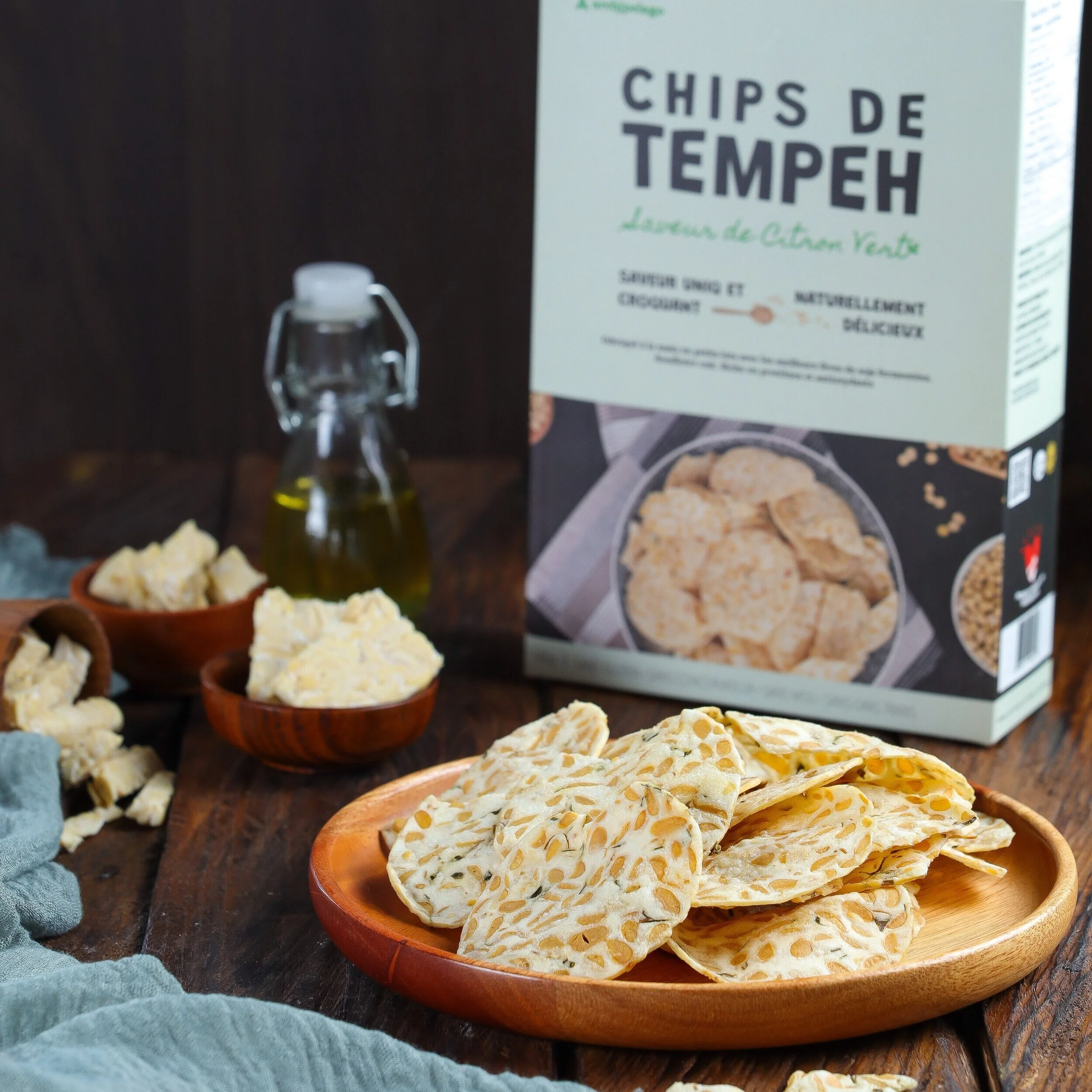 Tempeh Chips Lime — archipelago
