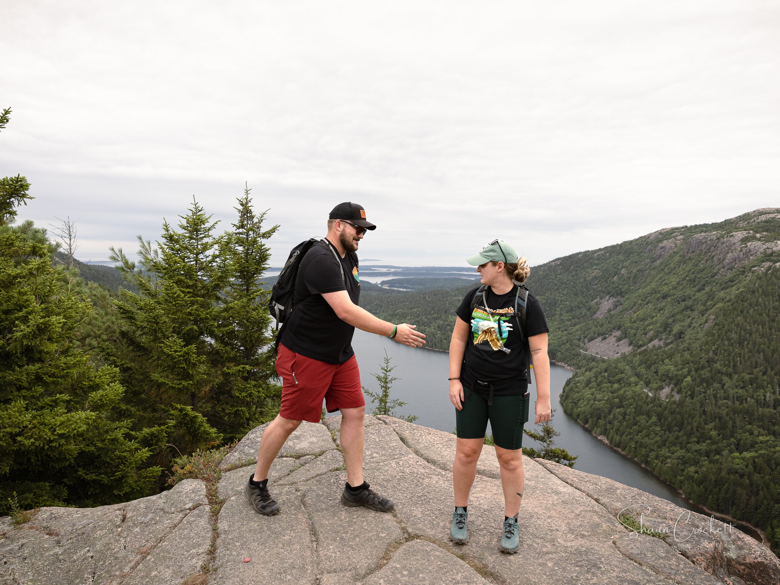 Proposal in Acadia National Park