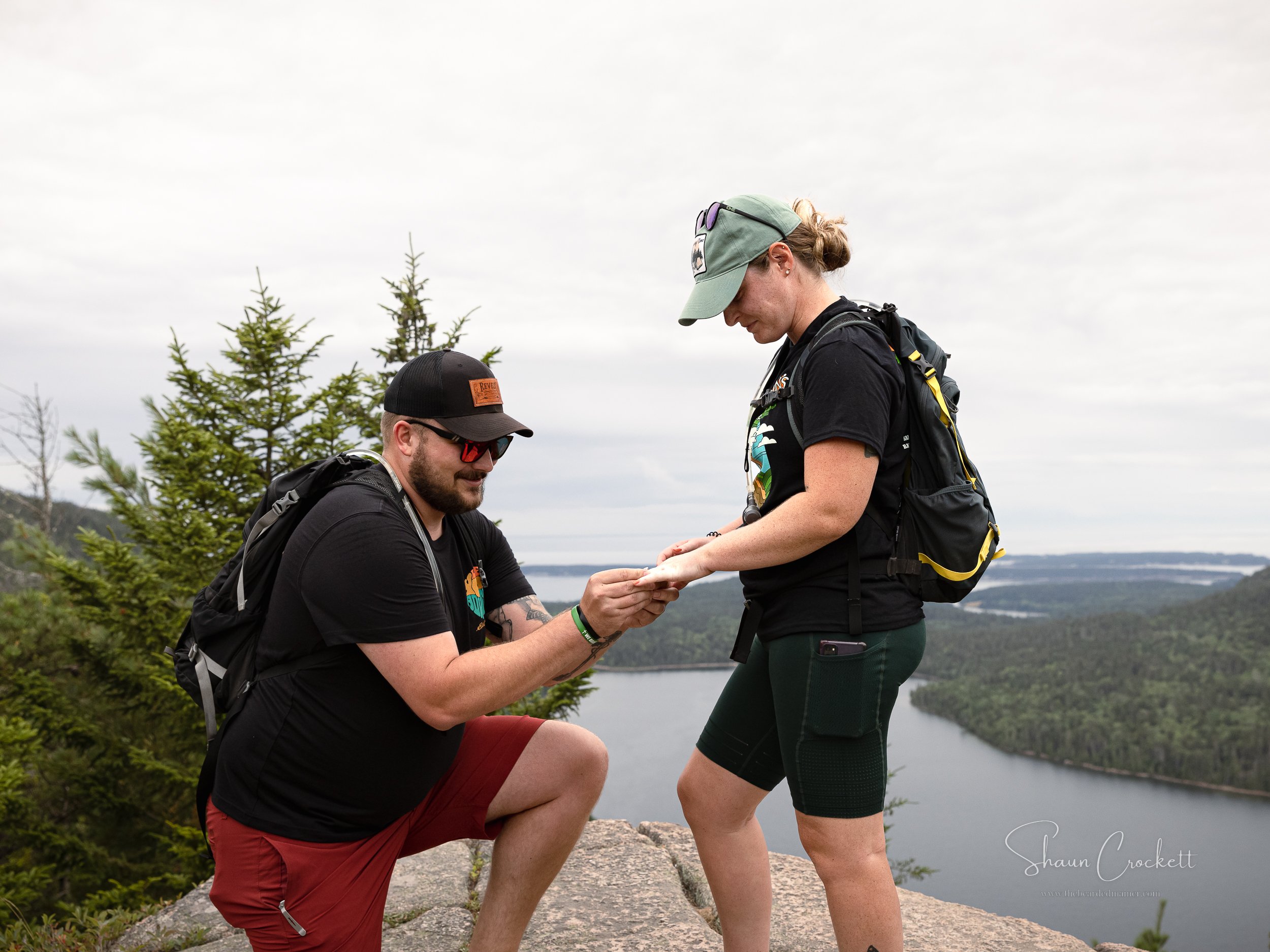 Proposal in Acadia National Park