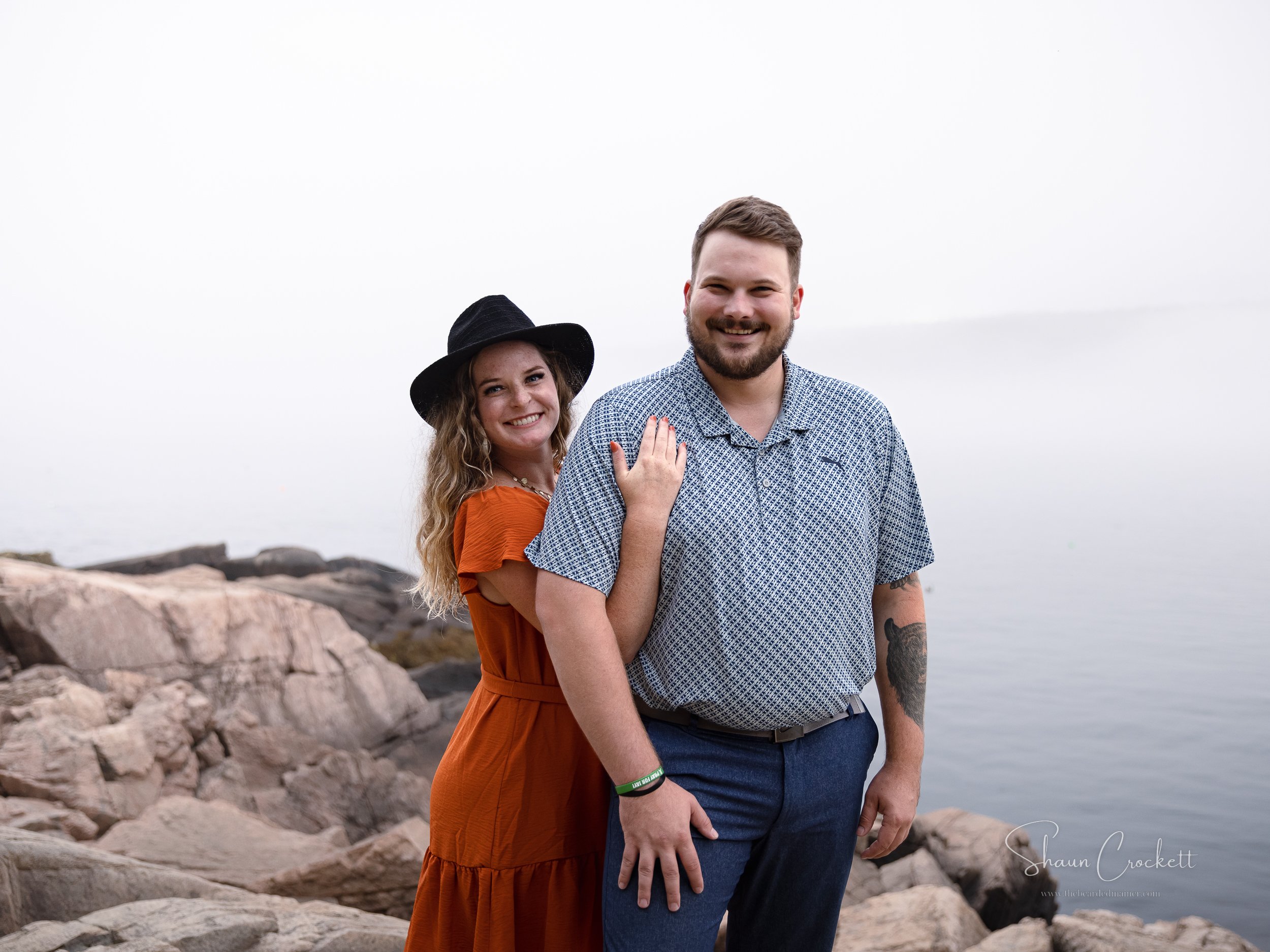 Otter Cliffs Engagement