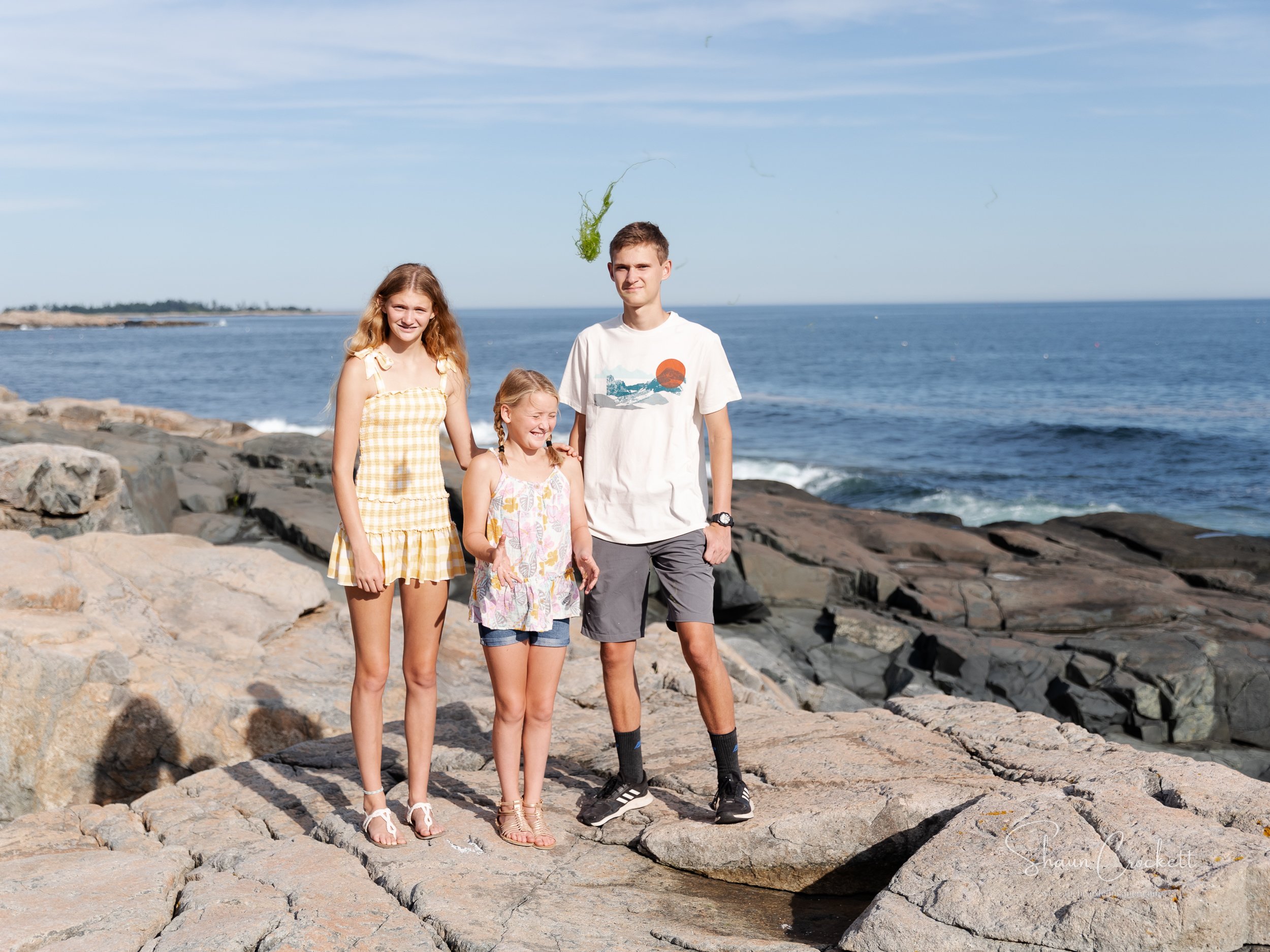 Family Portraits in Acadia National Park