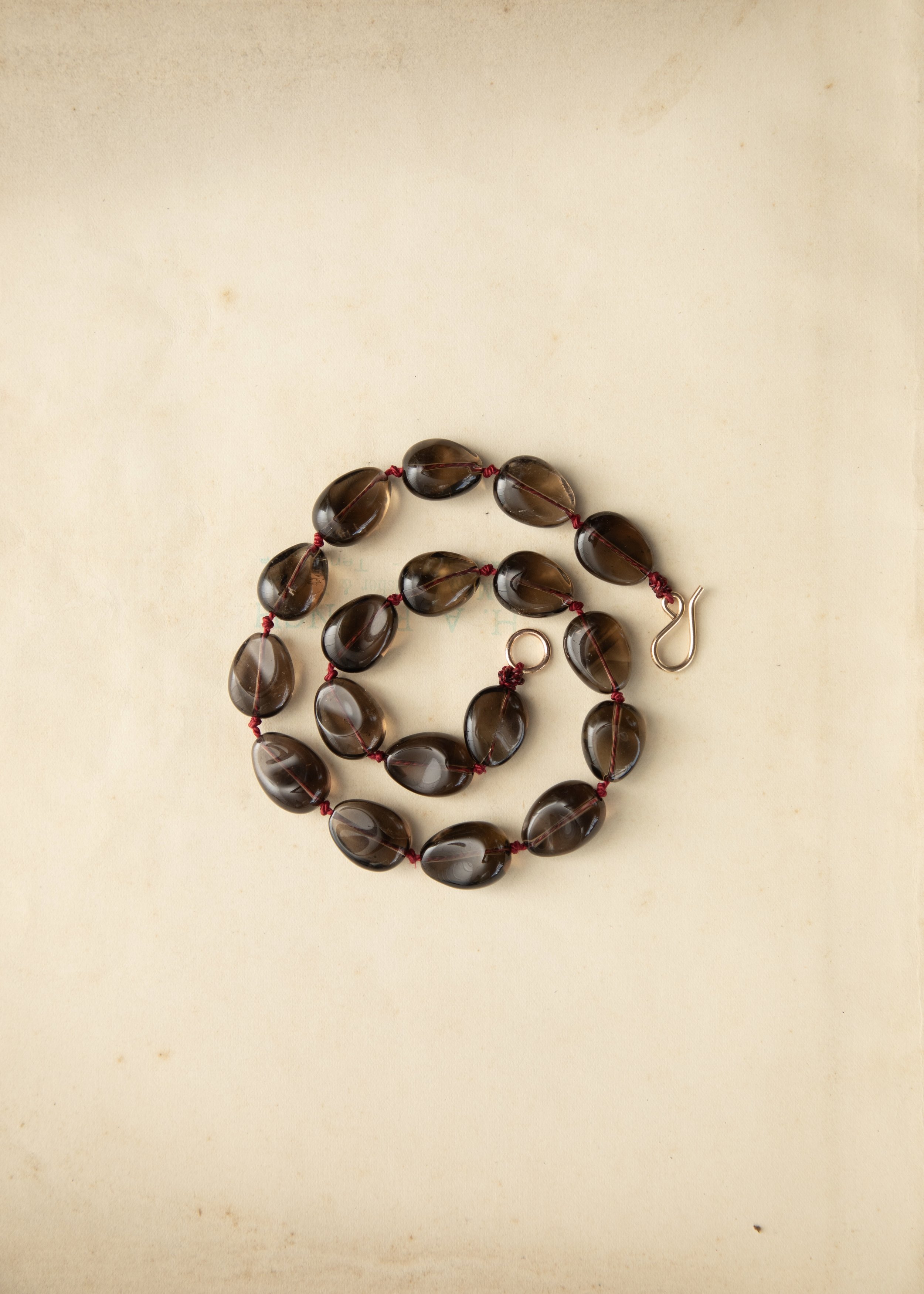 Oval Quartz Necklace