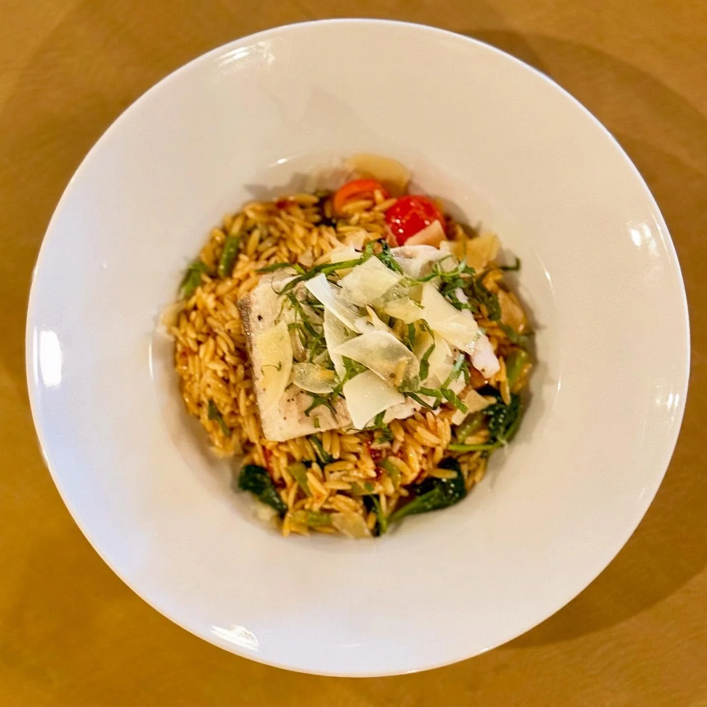 Our Barramundi&nbsp;Feature is perfect for Friday night!

Butter-poached Barramundi, served with orzo pasta tossed with sun-dried tomato butter, lemon, cherry tomatoes, asparagus, and baby spinach 

Make your reservation on our website!
Lostkeytap.co