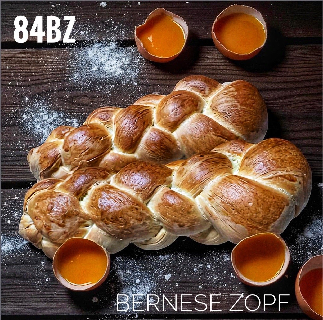 84BZ Bernese Zopf Bread (ขนมปังเปีย)