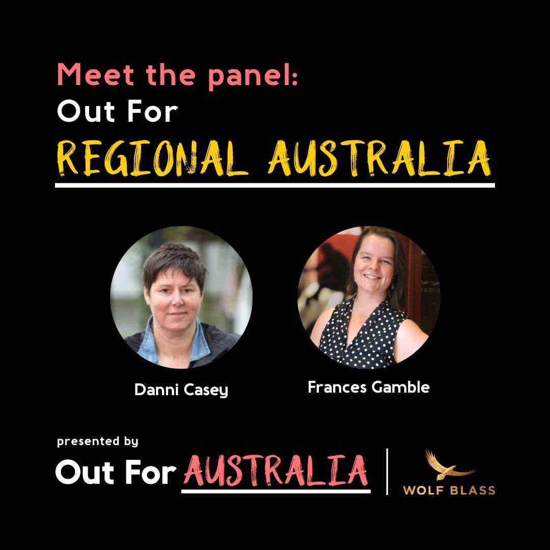 Do not miss out on our panel spotlighting regional LGBTQIA+ stories!

We&rsquo;ll be talking about what authentic regional engagement and inclusion looks like for LGBTQIA+ people. We&rsquo;ll be joined by a great panel of speakers moderated by our ve
