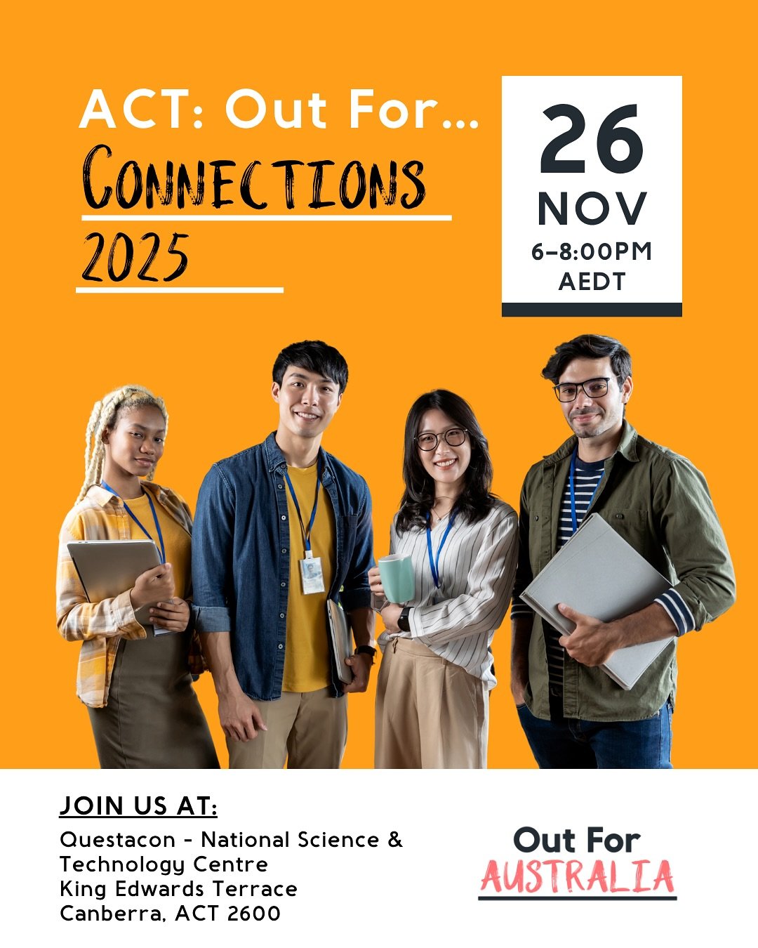 Hey Canberra crew! Will we see you there? Tickets at the link in our bio!