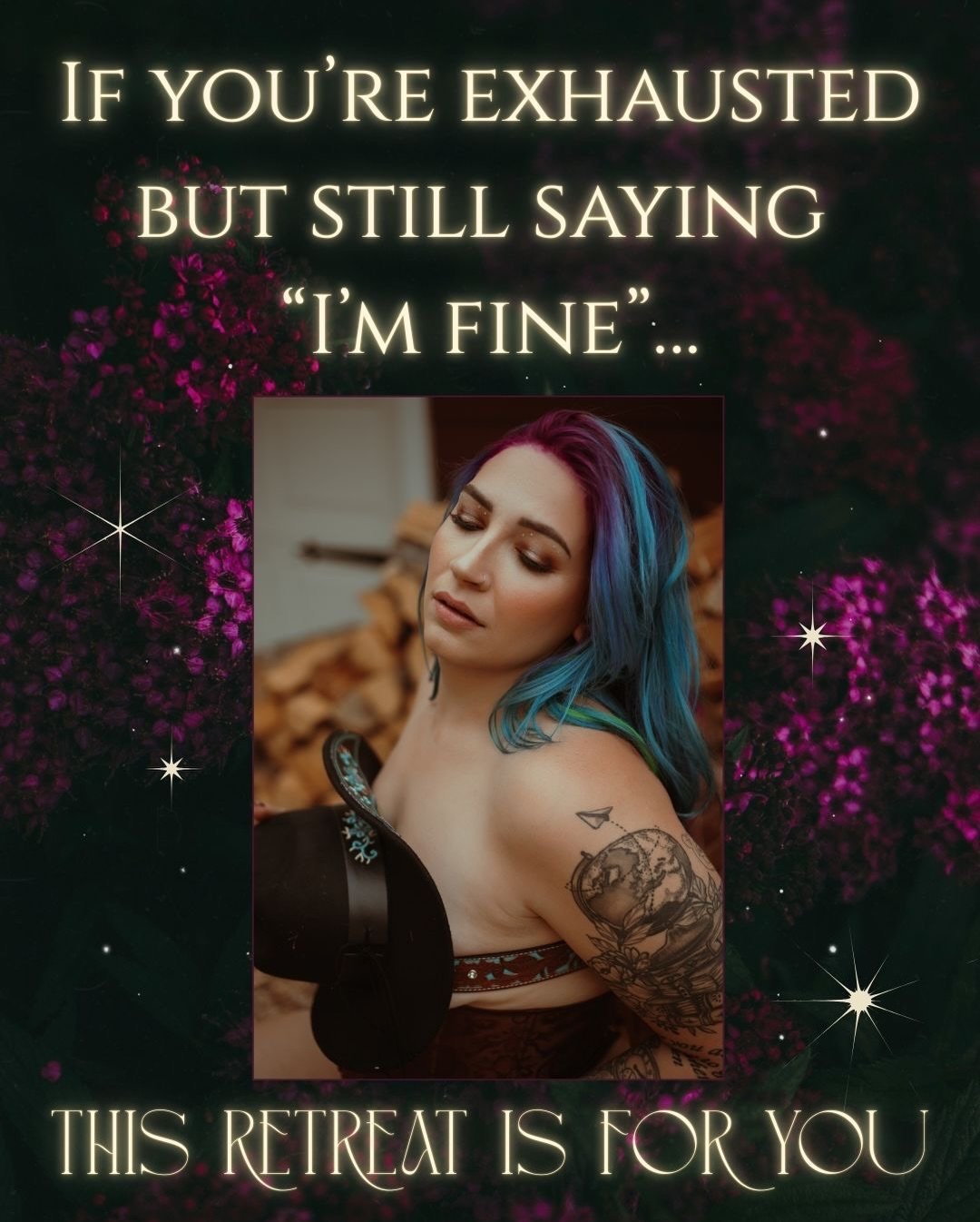 ✨ Ladies&hellip; this one&rsquo;s for the messy, the growing, the &ldquo;not quite there yet&rdquo; kinda women. ✨

You know the ones always taking care of everyone else, brains running a mile a minute, bodies craving a little love&hellip; yeah, that