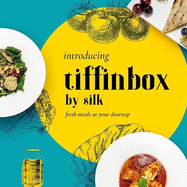 Introducing Tiffin Box by Silk, a new delivery service that provides you with healthy meals at your doorstep prepared from locally sourced fresh and organic ingredients. We use a different cooking method every day to create a healthy and tasty balanc