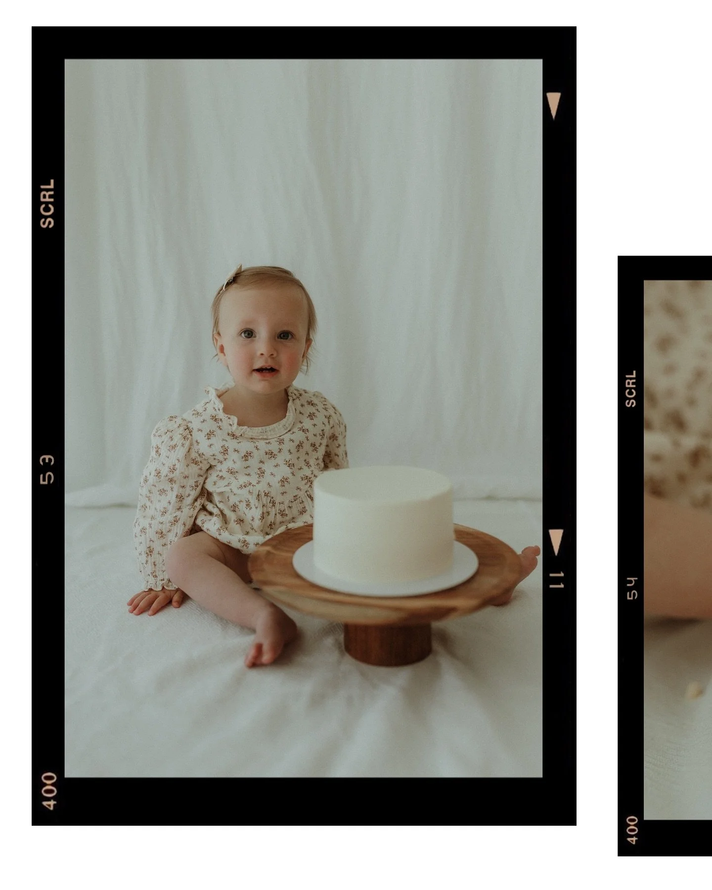 The sweetest little moments to celebrate Margots first lap around the sun 🌼