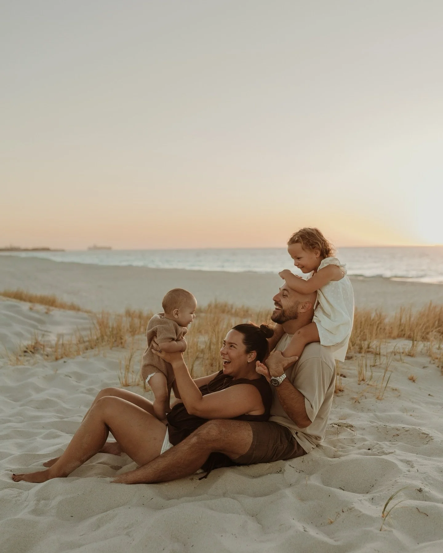 My family sessions at the beach are always a crowd favourite, but this one felt extra special. 

Families who show up and just be themselves (with a little guidance through play based games from me, of course) are the families who fall completely in 