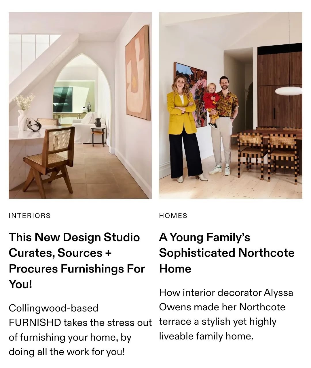So thrilled to see not one but two homes of SIBU Gallery collectors featured side by side today on the Design Files. Check out their gorgeous homes. Head to The Design Files website via the link in their bio to read more.
