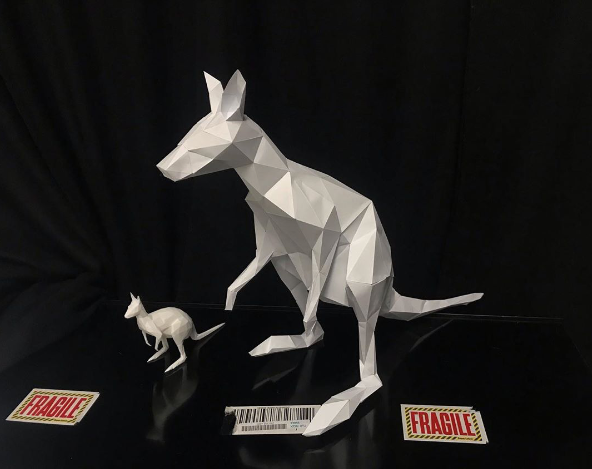 Origami Kangaroo
