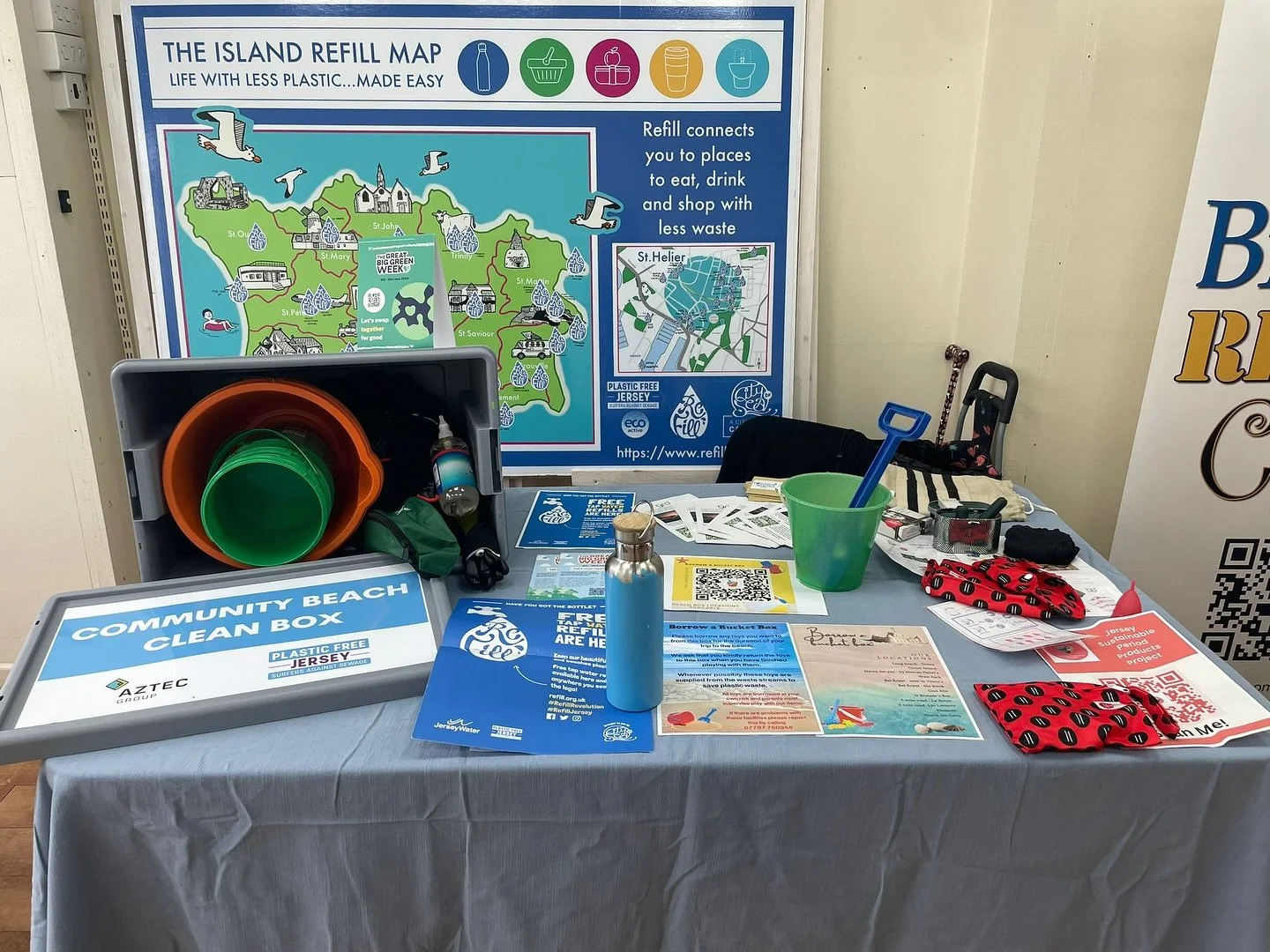 We&rsquo;re all set up and ready to celebrate #biggreenweek with @climatejsy . 

Today, we&rsquo;re holding a Circular Celebration 🙌 a celebration of all the amazing things happening on our beautiful island to support a circular economy.

For Plasti