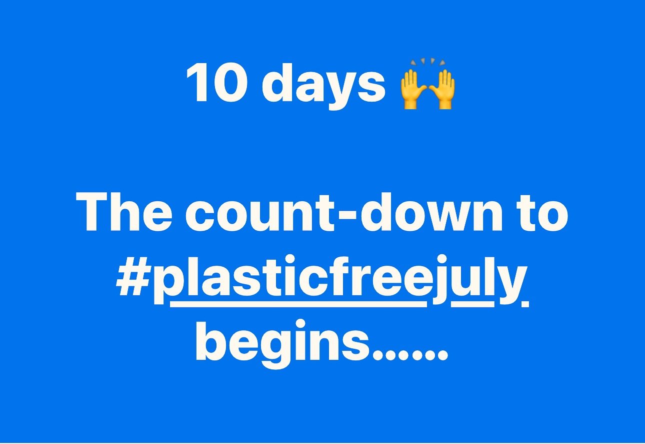 Have you started making plans? It&rsquo;s ten days until the start of #plasticfreejersey! What&rsquo;s your plans&hellip;.