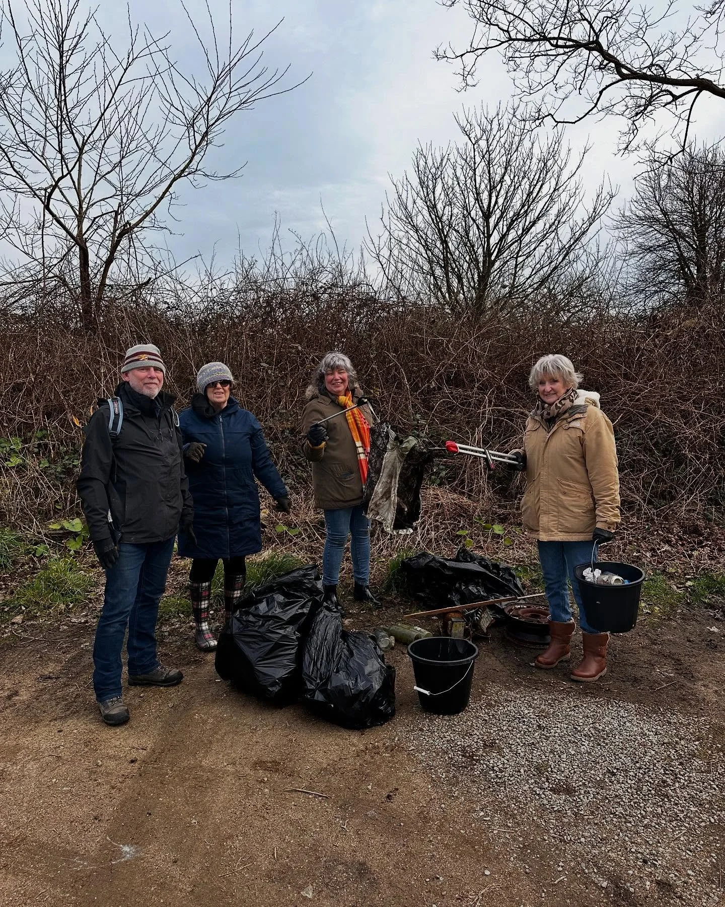 Action is the solution!

Since January I&rsquo;ve been picking up rubbish daily as I walk, under the banner of &lsquo;love where you live&rsquo;. Friends Sadie Picot and Ian Picot have been doing the same, annoyed by the litter in the lanes around th