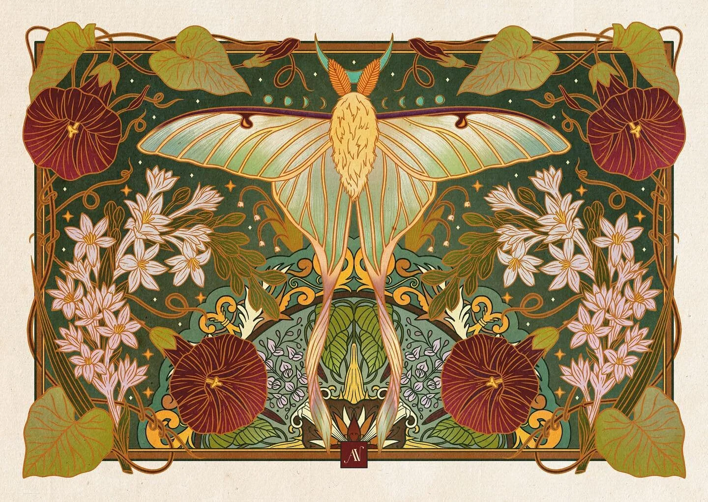 This is the last artwork I worked on before 2020 ended. I had fun experimenting on this piece. I tried to stay away from it being realistic and made it whimsical and magical. 🧚&zwj;♀️ Very excited for the limited edition print version of this!! ✨ An