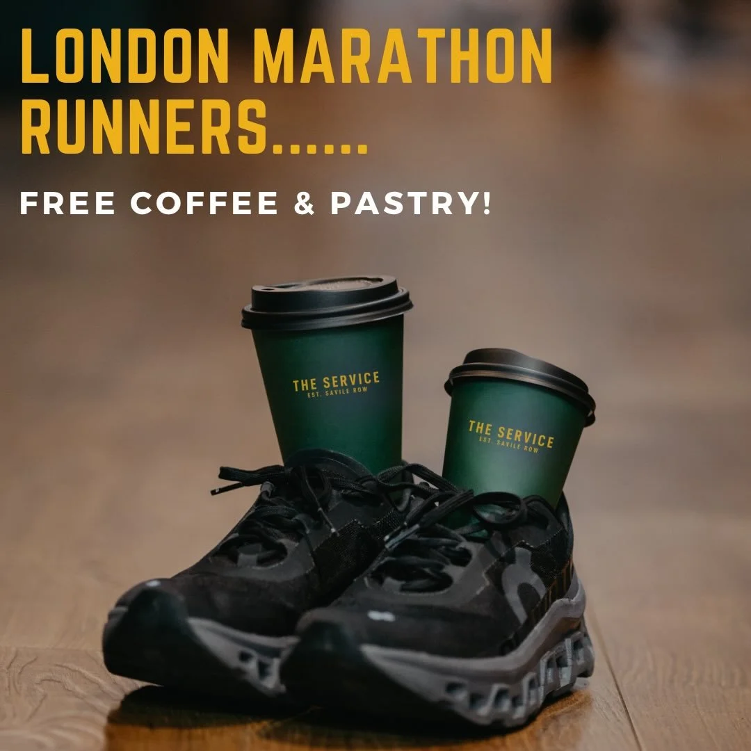 🏅 Calling all 2026 Marathon Finishers 🏅

To celebrate your incredible achievement, we&rsquo;re treating you to a complimentary coffee and pastry. Just flash your marathon medal and let us take care of the rest.

While we&rsquo;ll be closed on race 