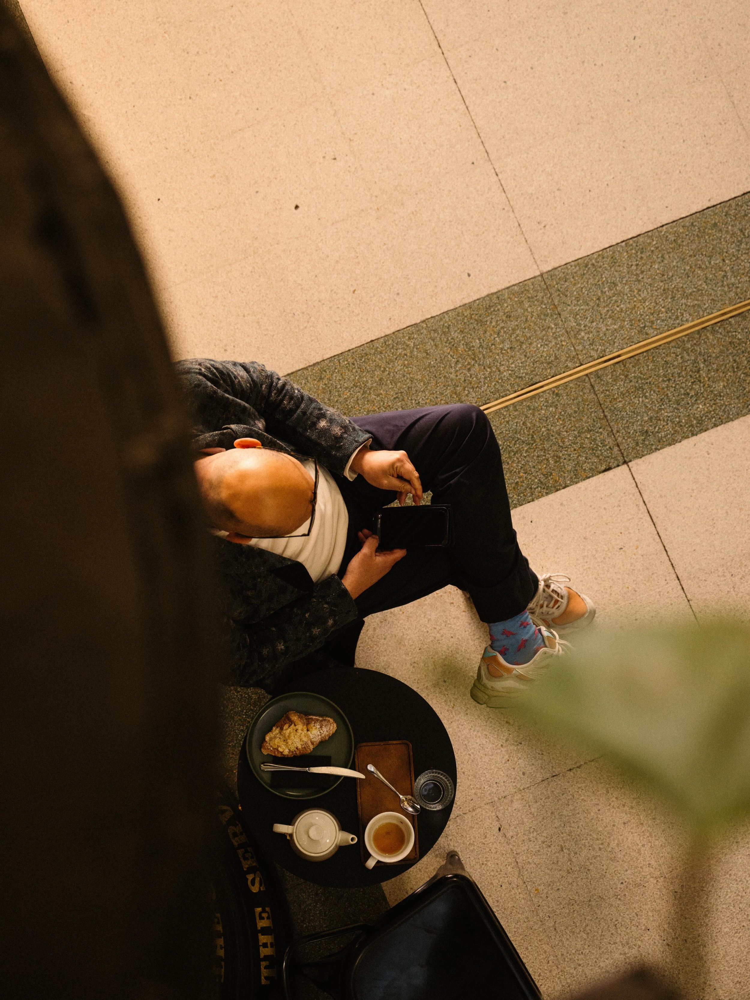Coffee with perspective.