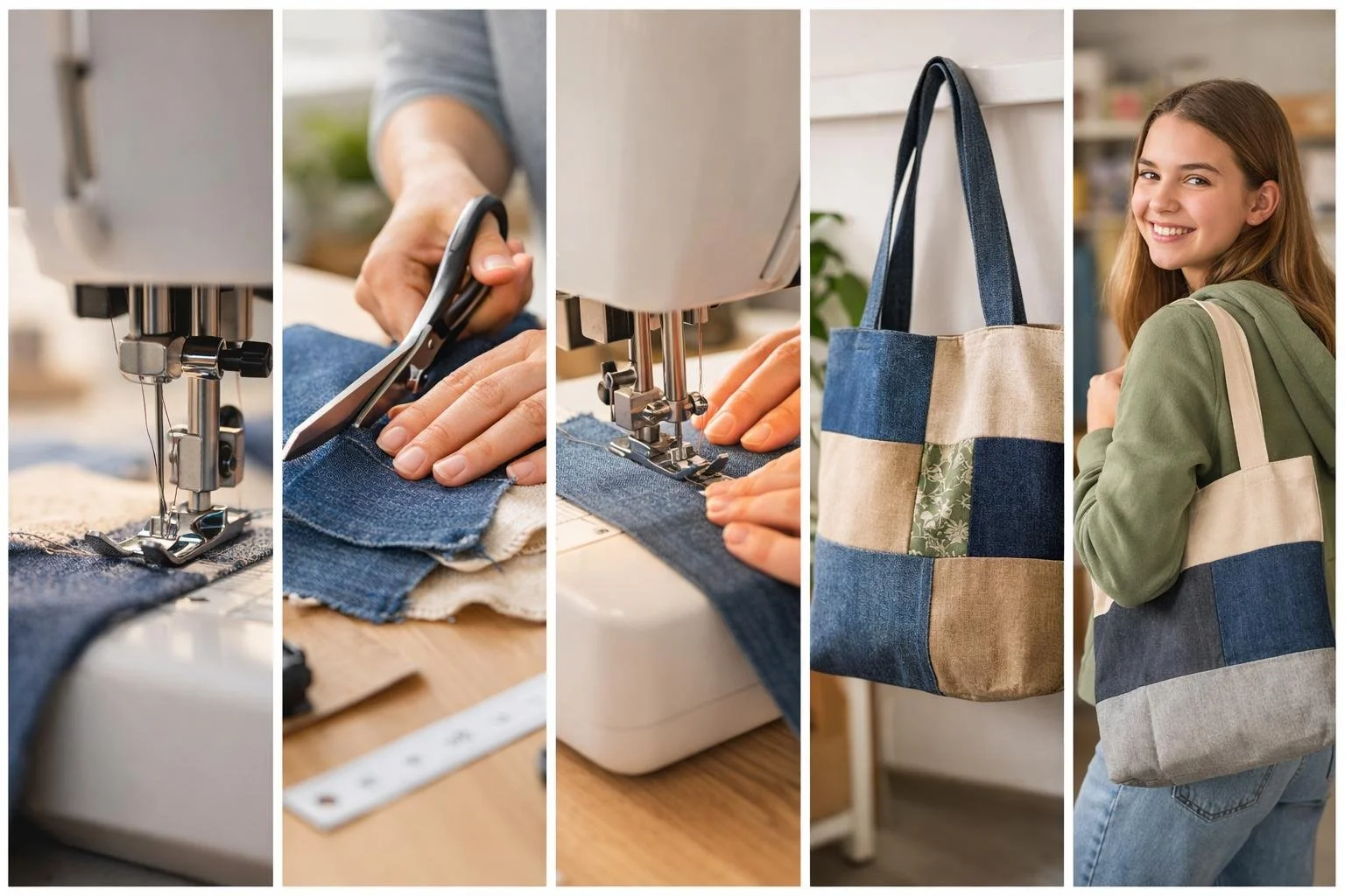 Bli med å sy veske i vinterferien!