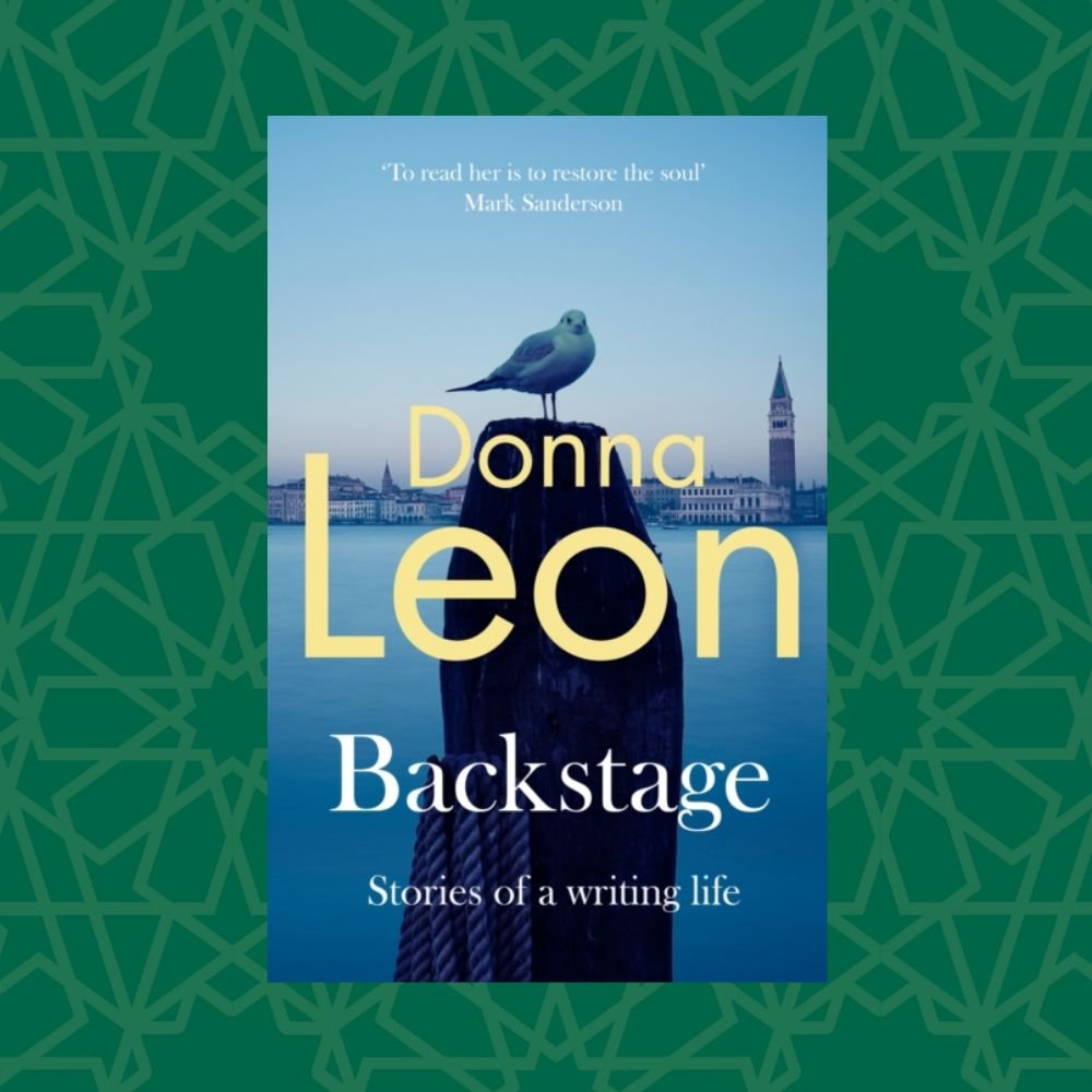 Backstage : Stories of a writing life by Donna Leon (Signed)