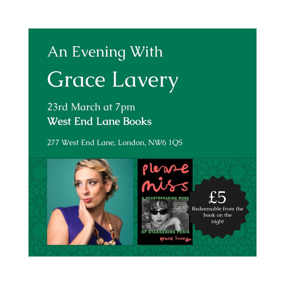 Grace Lavery Event Ticket
