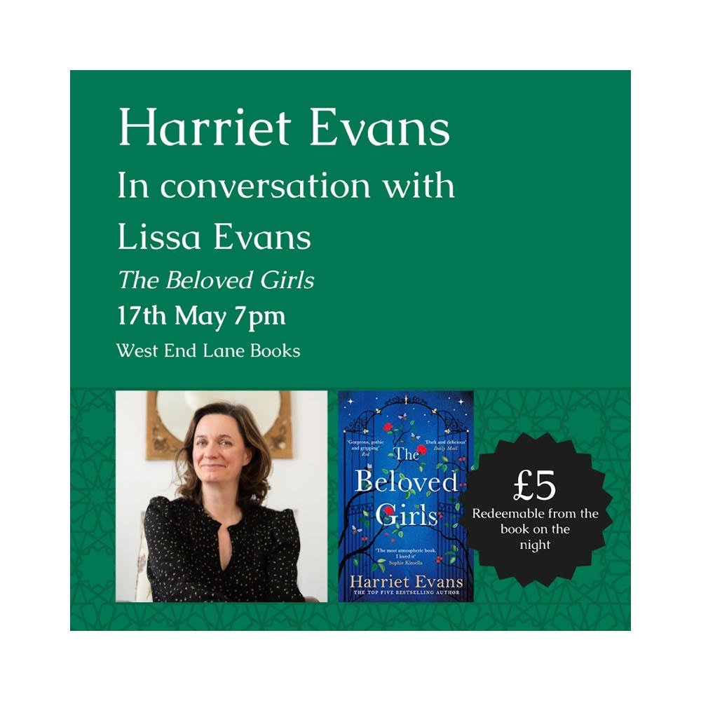 An Evening With Harriet Evans Event Ticket