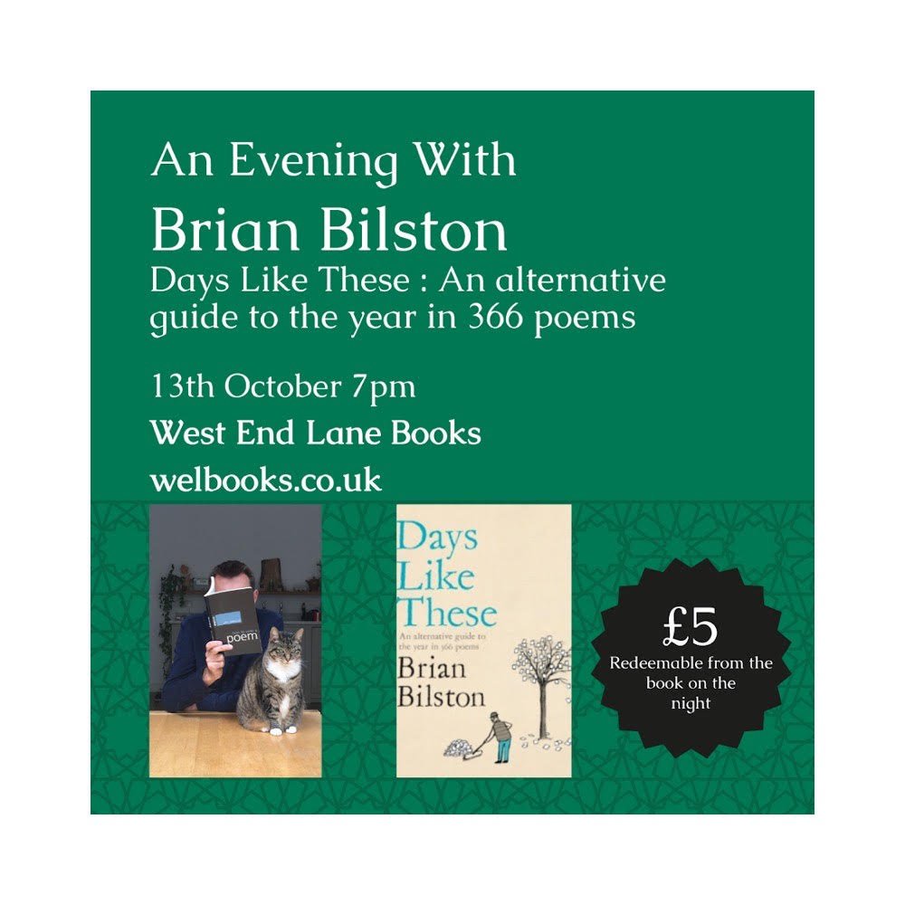 Brian Bilston Event Ticket