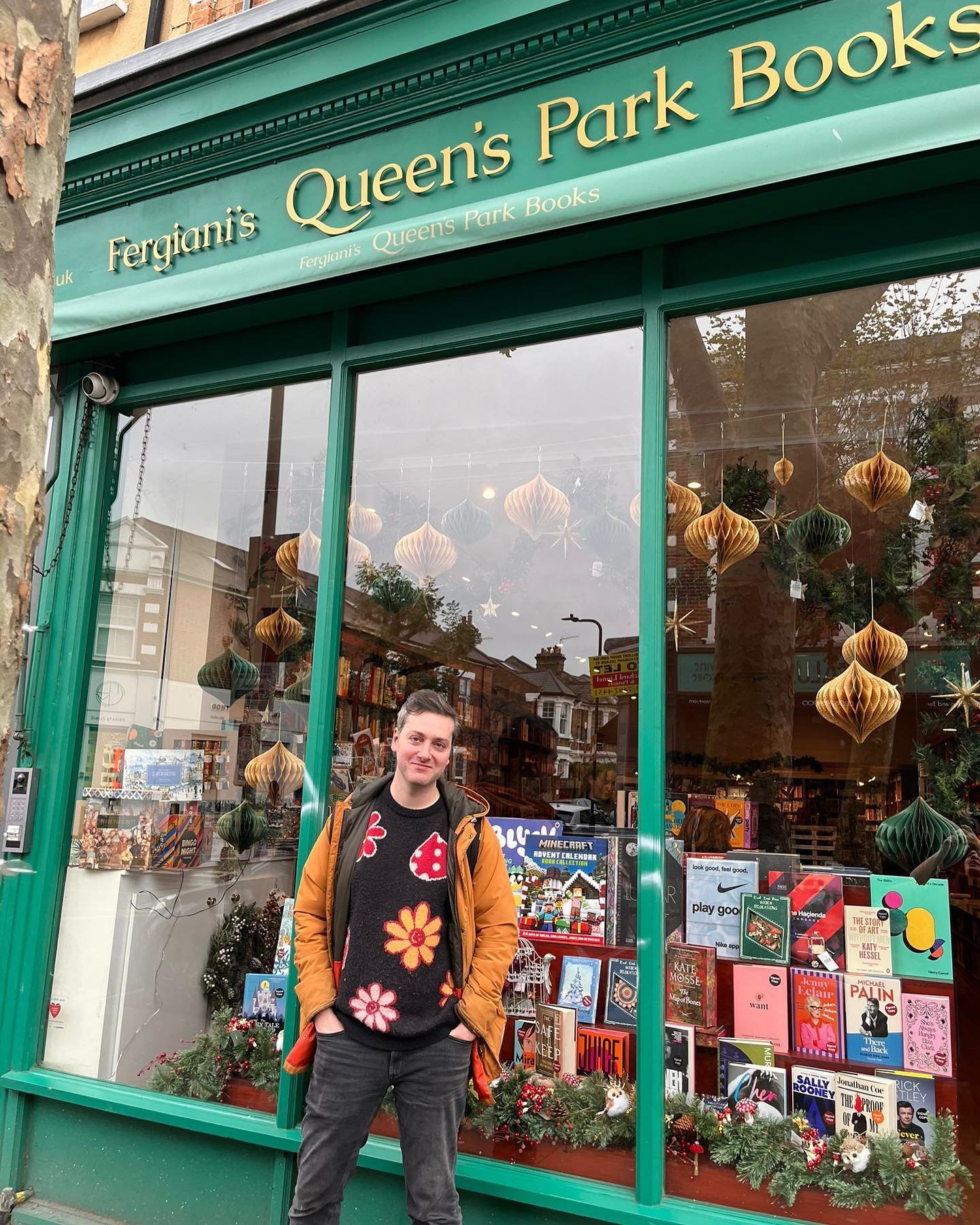 Luke Pearson popped by the shop this afternoon to sign some copies of his wonderful Hilda series! We have a signed bundle, as well as individual signed copies available now on our website&mdash;a perfect gift for the young readers in your family 🎁❄️