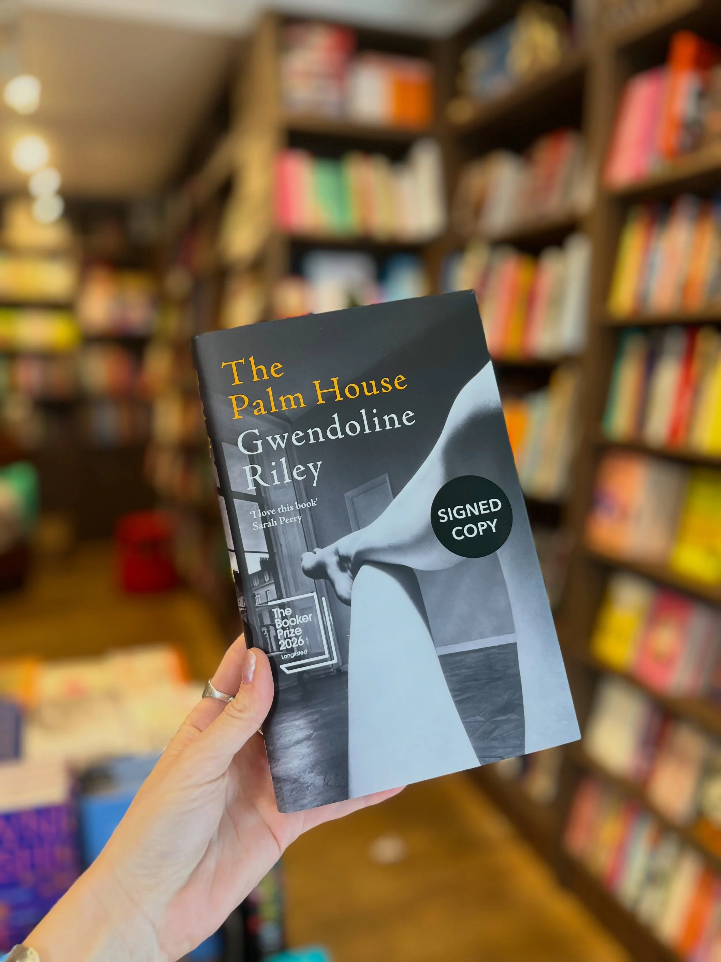 Longlisted for the Booker Prize 2026 we have a big stack of signed The Palm House in stock! 

#books #london #bookshop #litfic #bookrecommendations