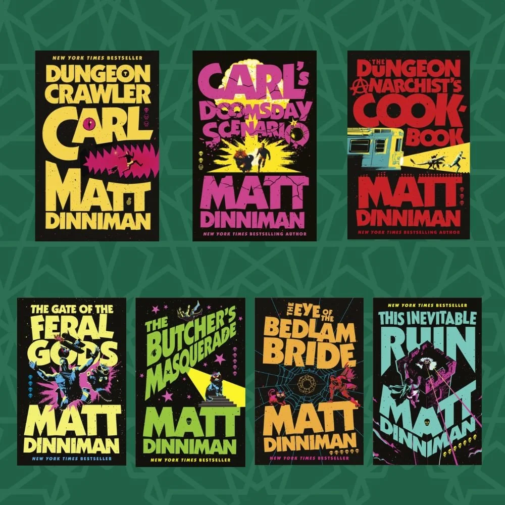 Dungeon Crawler Carl Bundle by Matt Dinniman (Signed)