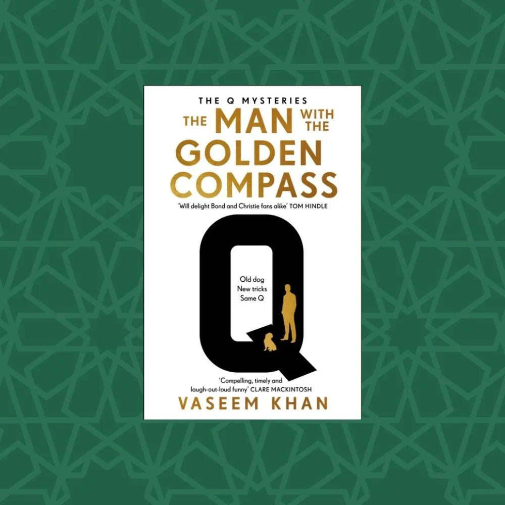 The Man With The Golden Compass by Vaseem Khan (Signed)