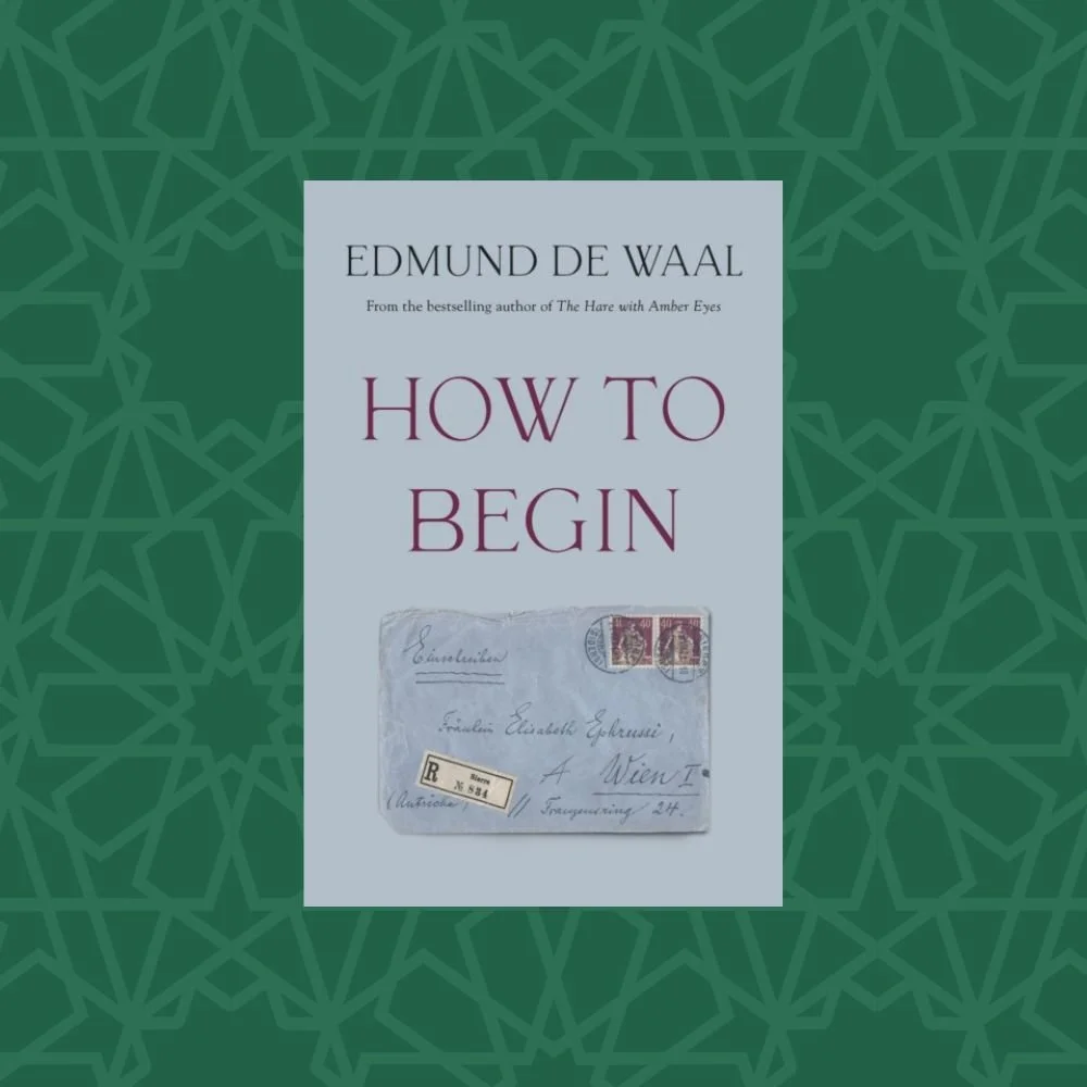 How to Begin by Edmund de Waal (Signed)