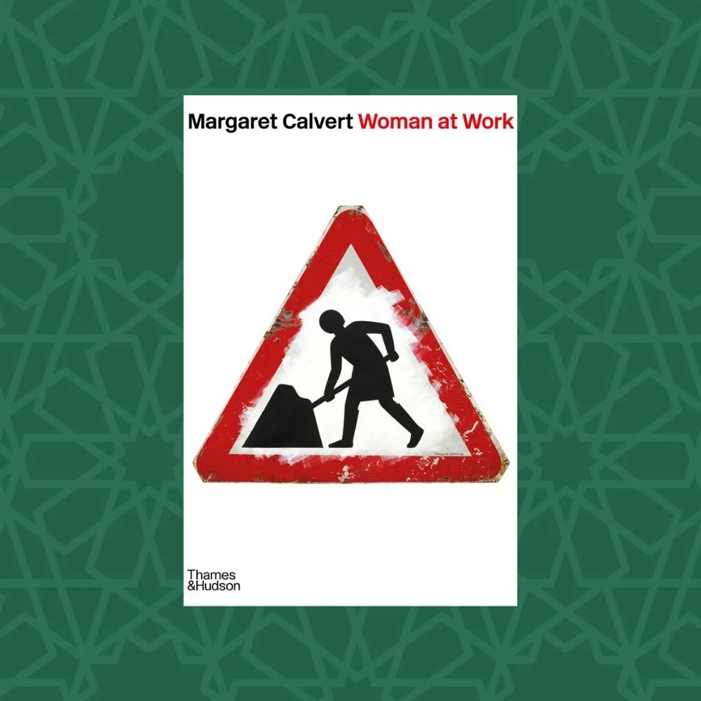 Woman at Work by Margaret Calvert (Signed)