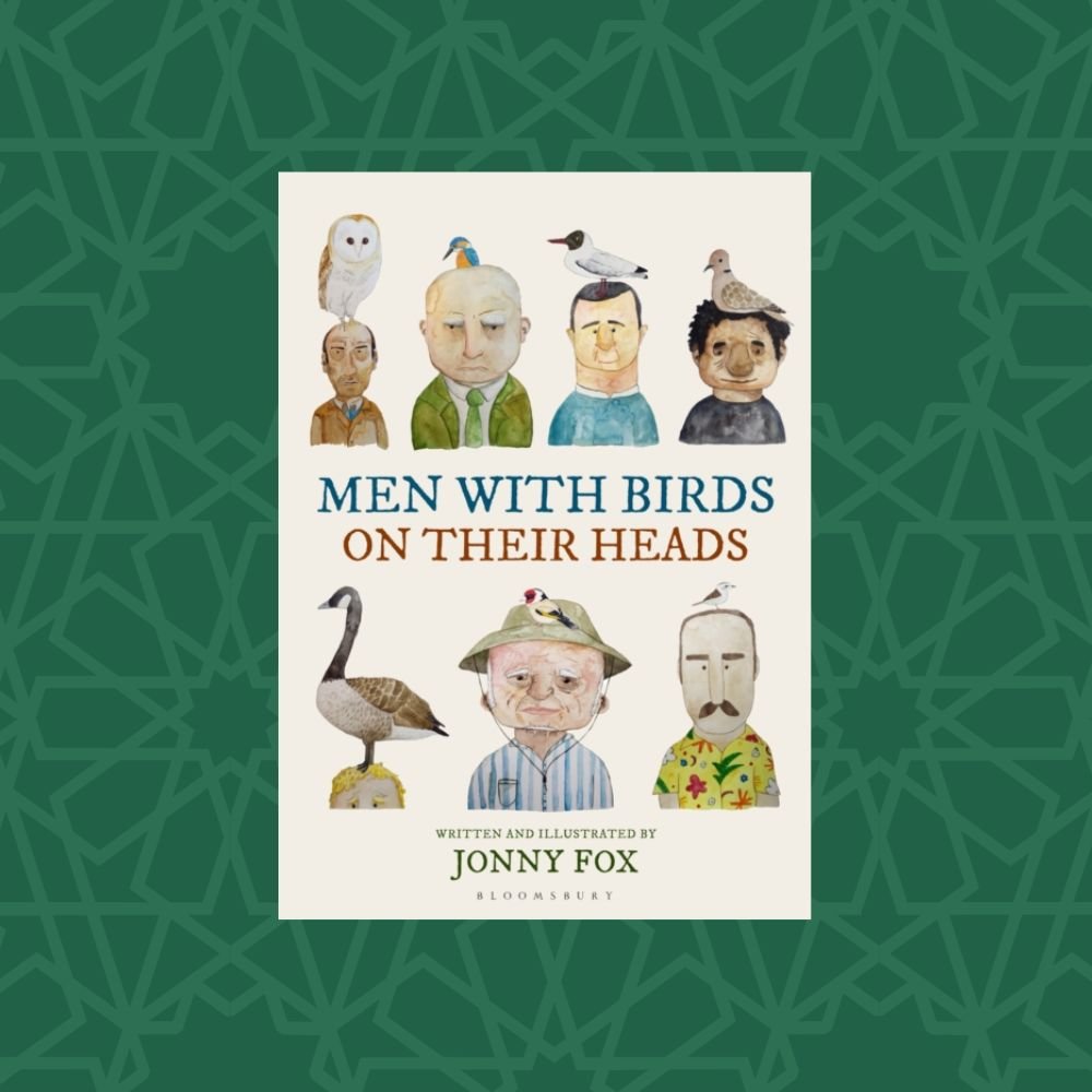 Men with Birds on Their Heads by Jonny Fox (Signed)