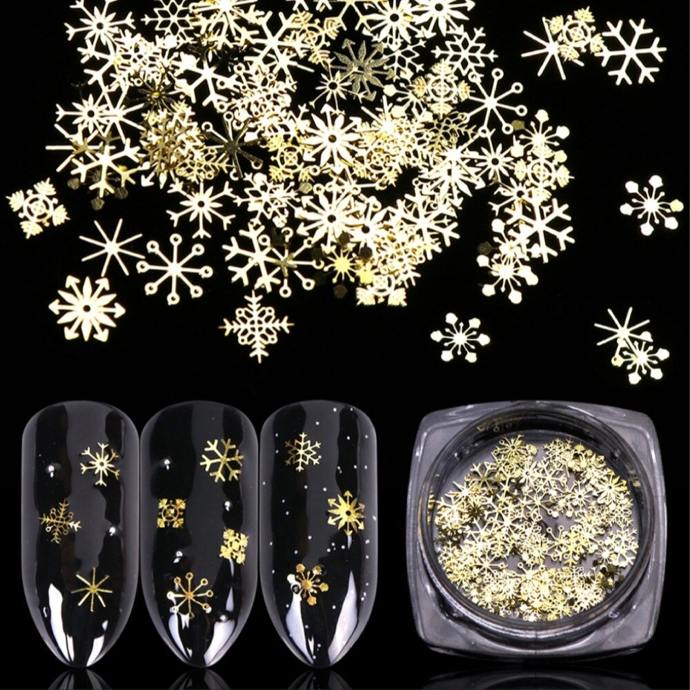 Snowflake Glitter Large — Desire Nails By Dorota Palicka