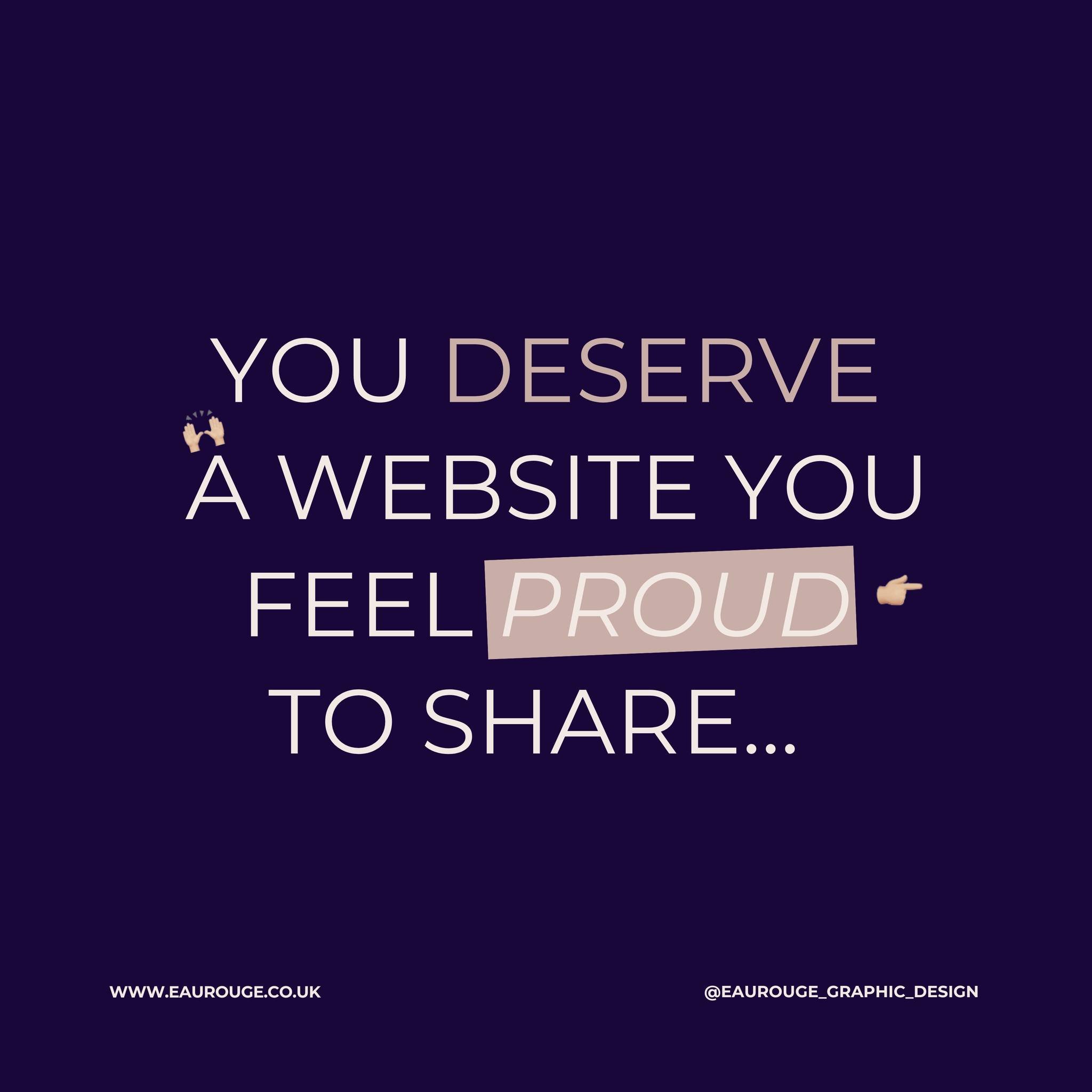 So, you're embarrassed to send anyone to your website? 🫣

You cringe every time someone asks for your web address... eek! 😬

You even avoid visiting your site because you dislike it that much.

I totally get it. No, really, I do! I've worked with c