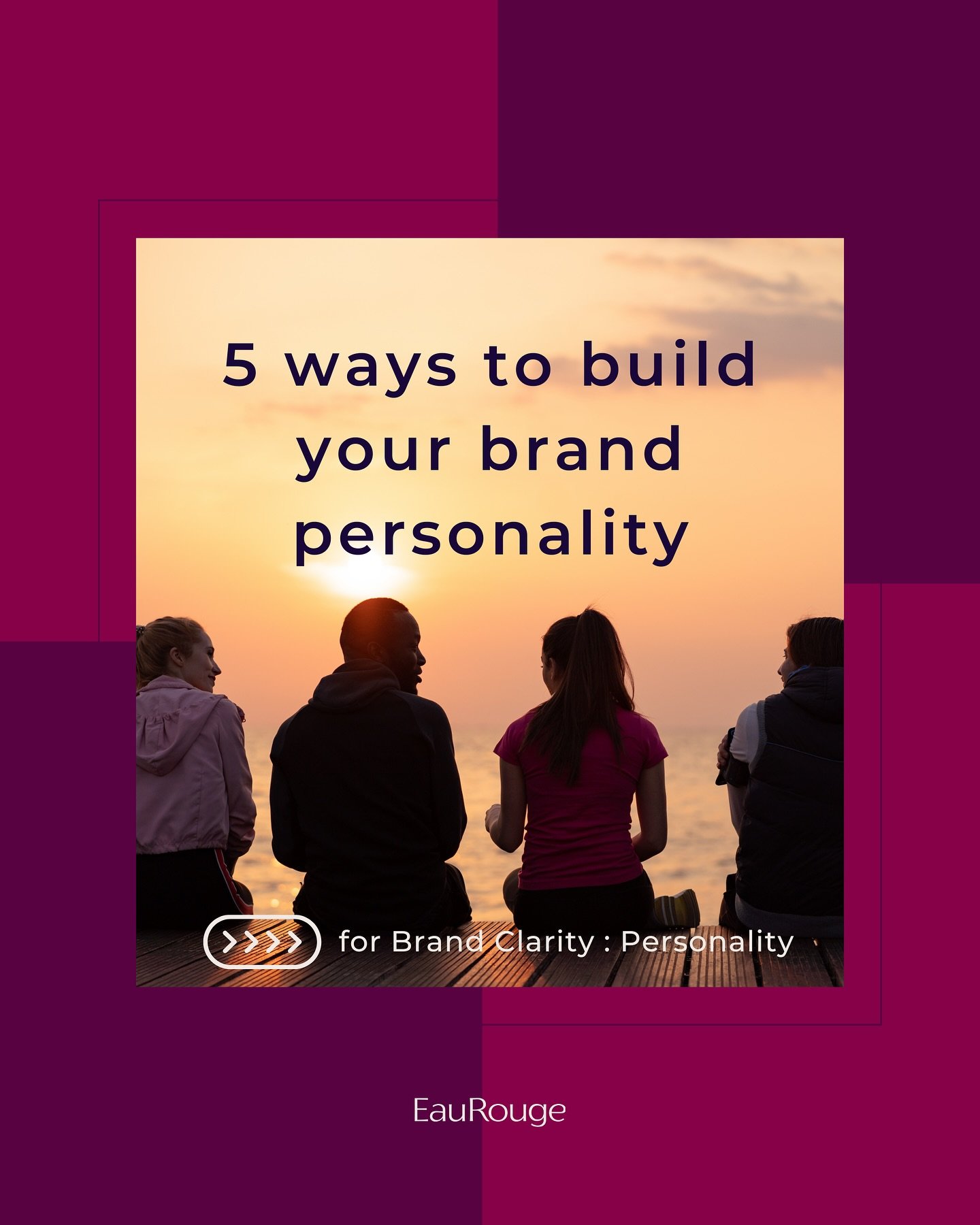 Brand personality is one of the key factors for defining how your brand should sound and look. 

Having a clear description of the personality of your brand really builds bonds with clients.

Take a look through these ways to help build your #brand p