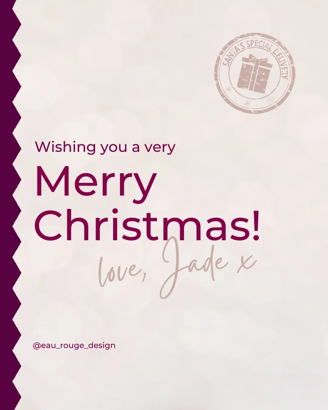 Merry Christmas, everyone! ✨🎄

Wishing you a day filled with joy, love, and all the festive magic! Whether you&rsquo;re unwrapping presents, enjoying a delicious feast, or just soaking up the holiday vibes, I hope today is totally FAB! 🎁 ❤️

As a b