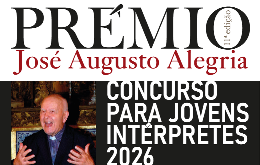Concerto de Laureados - 11.ª edição do Concurso para Jovens Intérpretes – Prémio José Augusto Alegria 2026