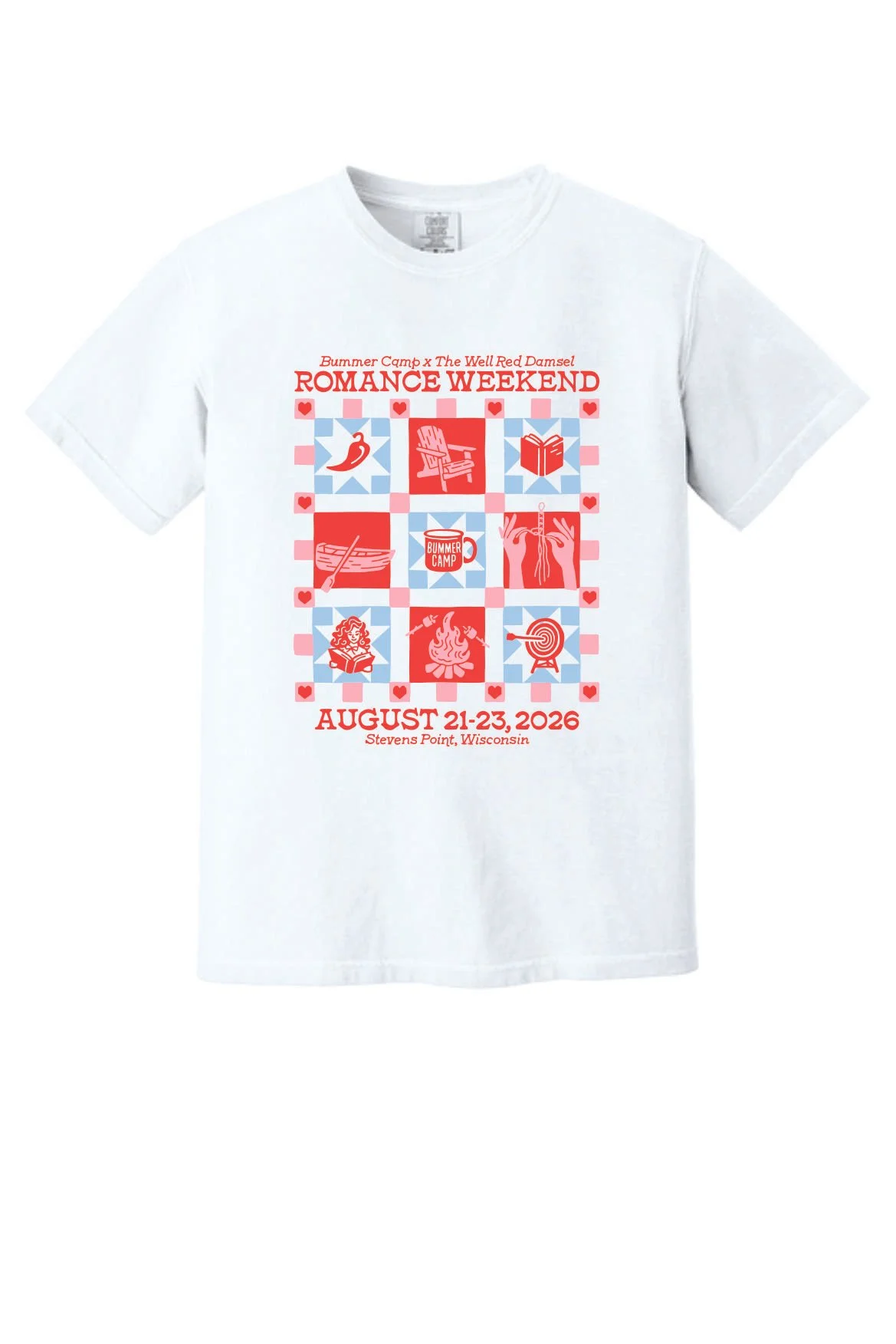 Bummer Camp Romance Weekend_WHITE TEE.jpg