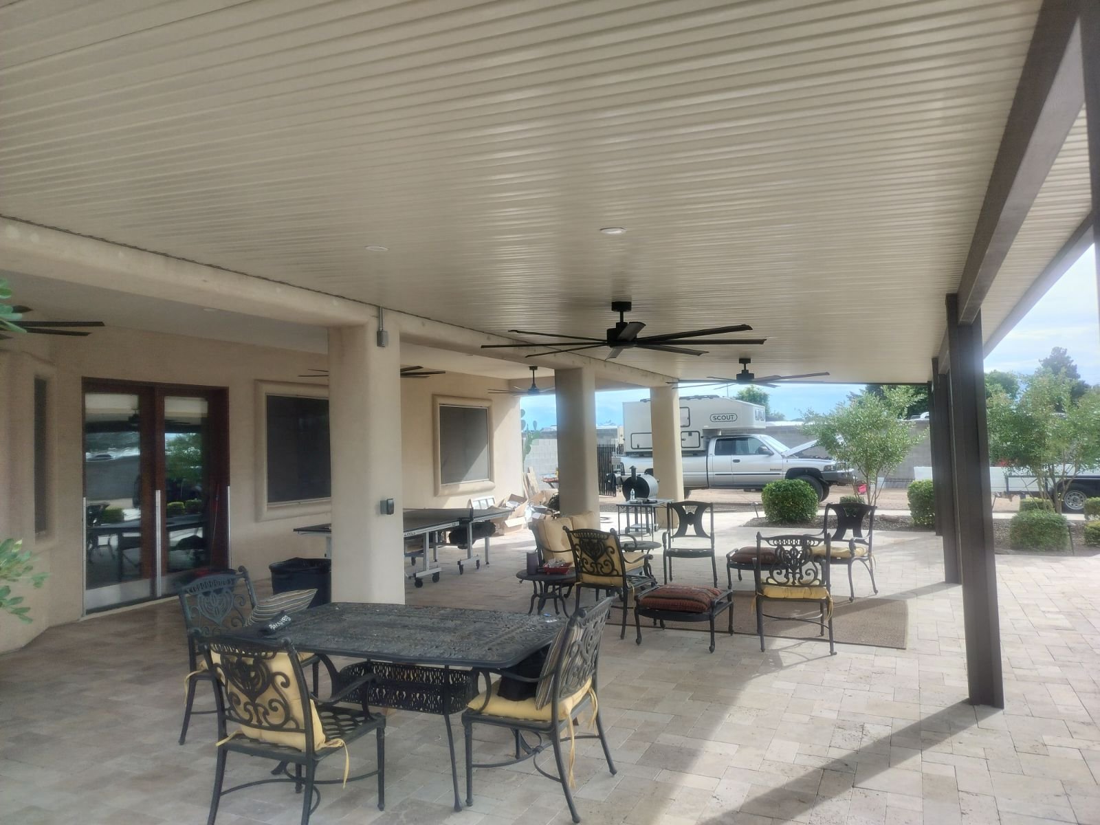 Custom awning in San Tan