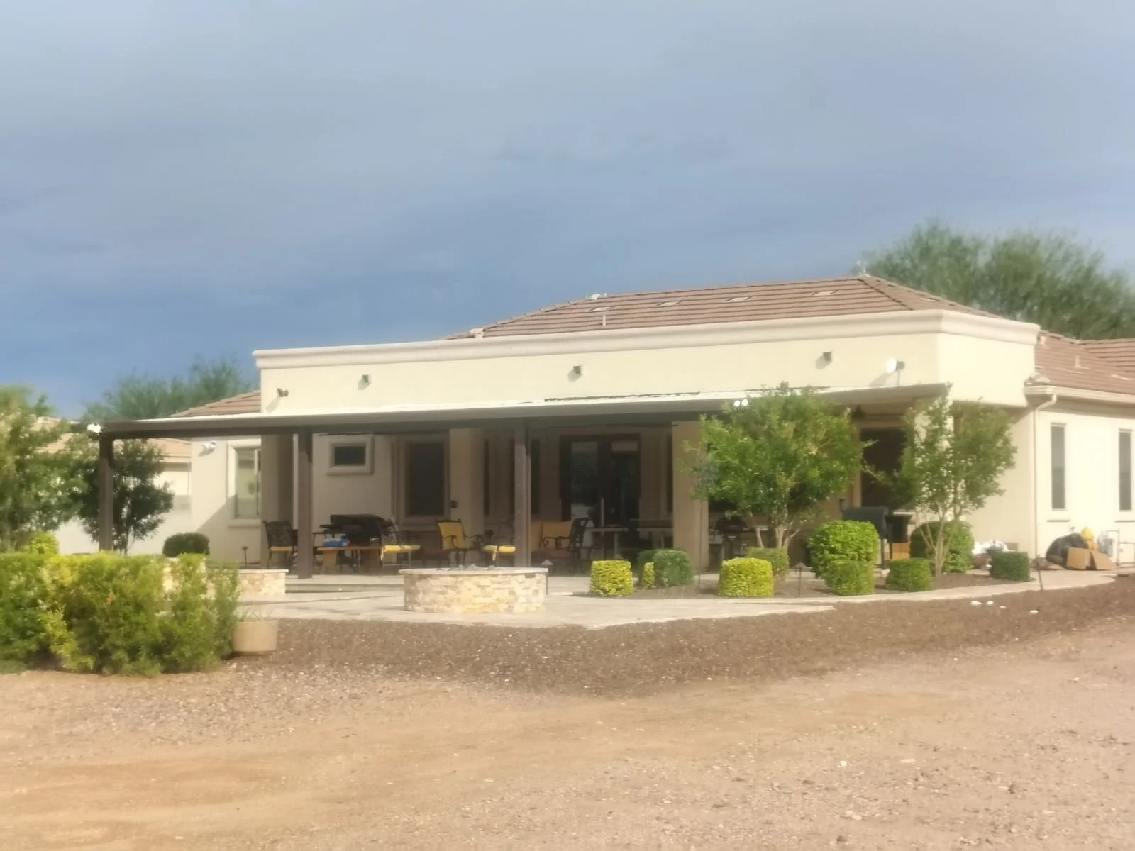 Custom awning in San Tan