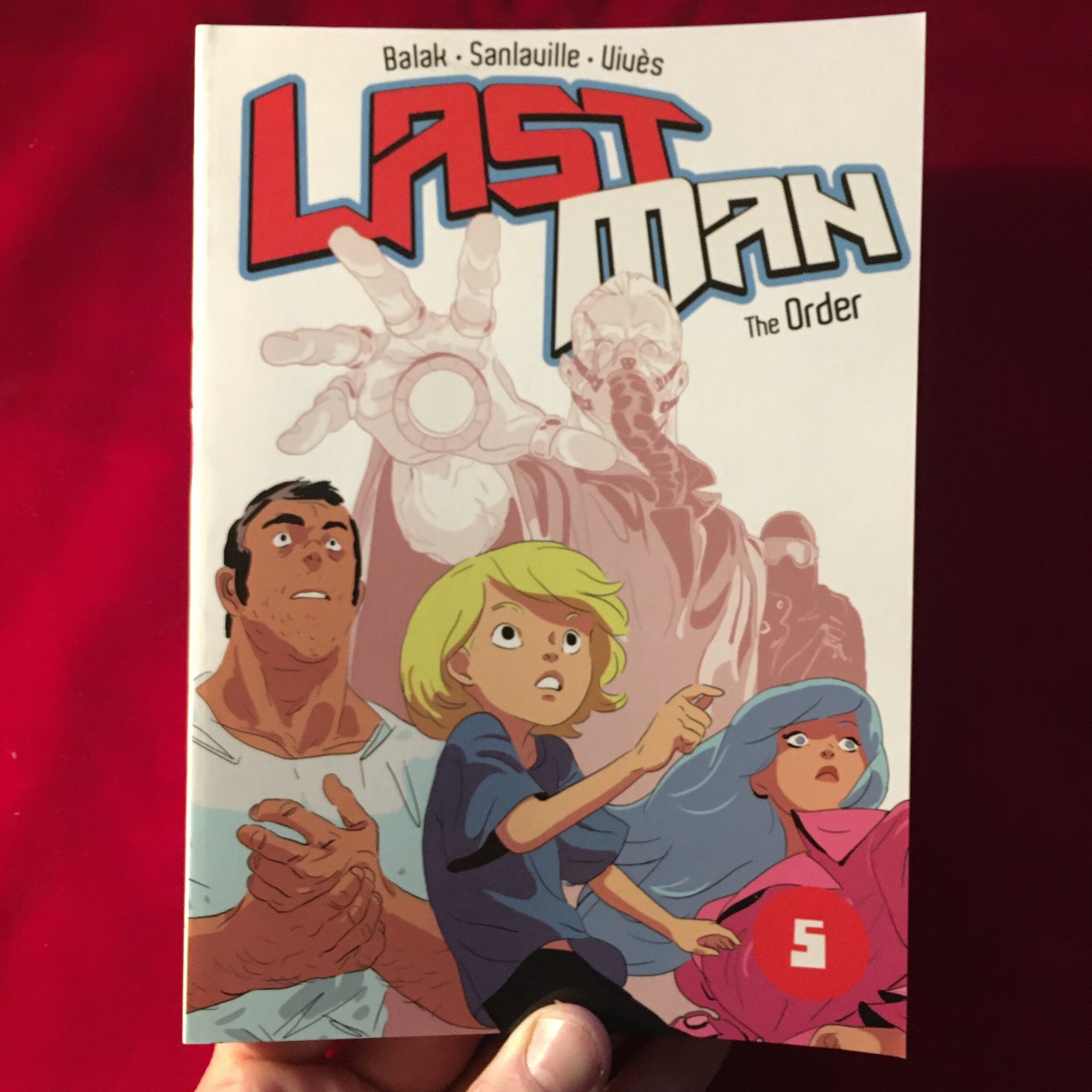 Balak Sanlaville Vivès LAST MAN Vol. 5 The Order 