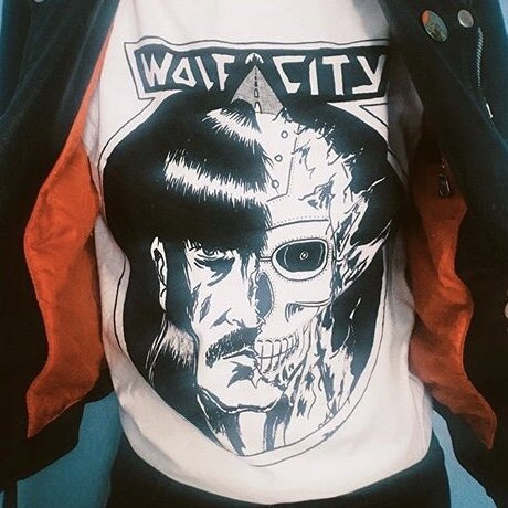 Jan Utecht WOLF CITY T-Shirt