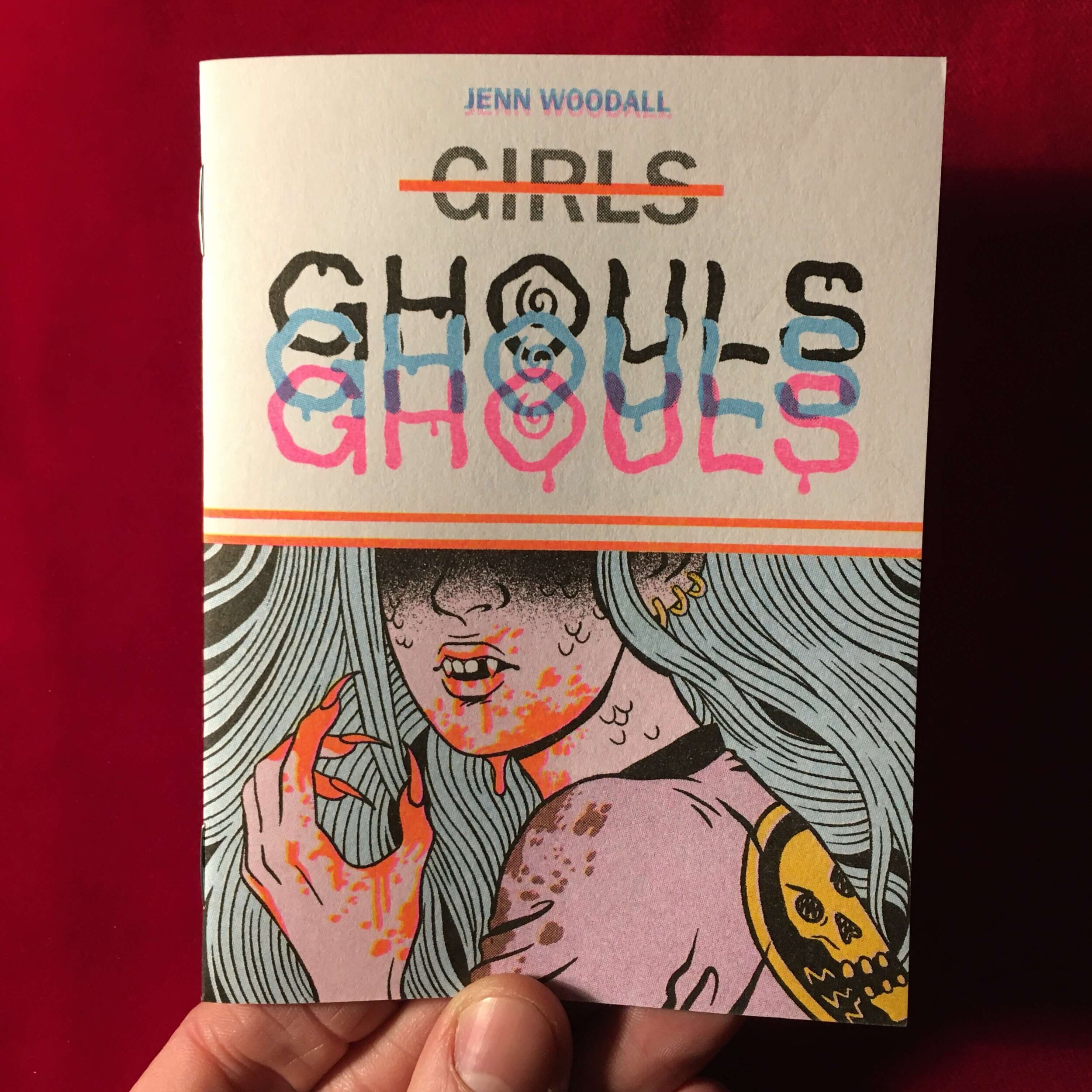 Jenn Woodall GHOULS Riso Zine